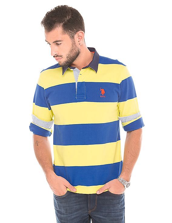 U.S. Polo Assn. Slim Fit Point Collar Polo Shirt
