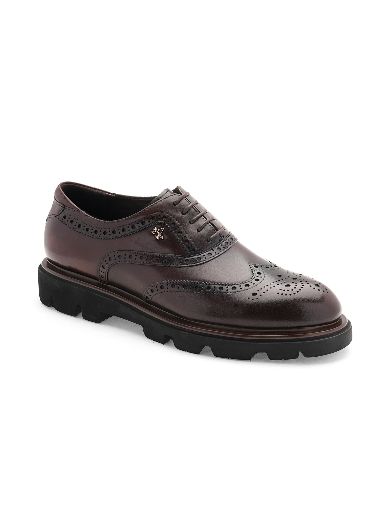 Mens cheap brogue sneakers