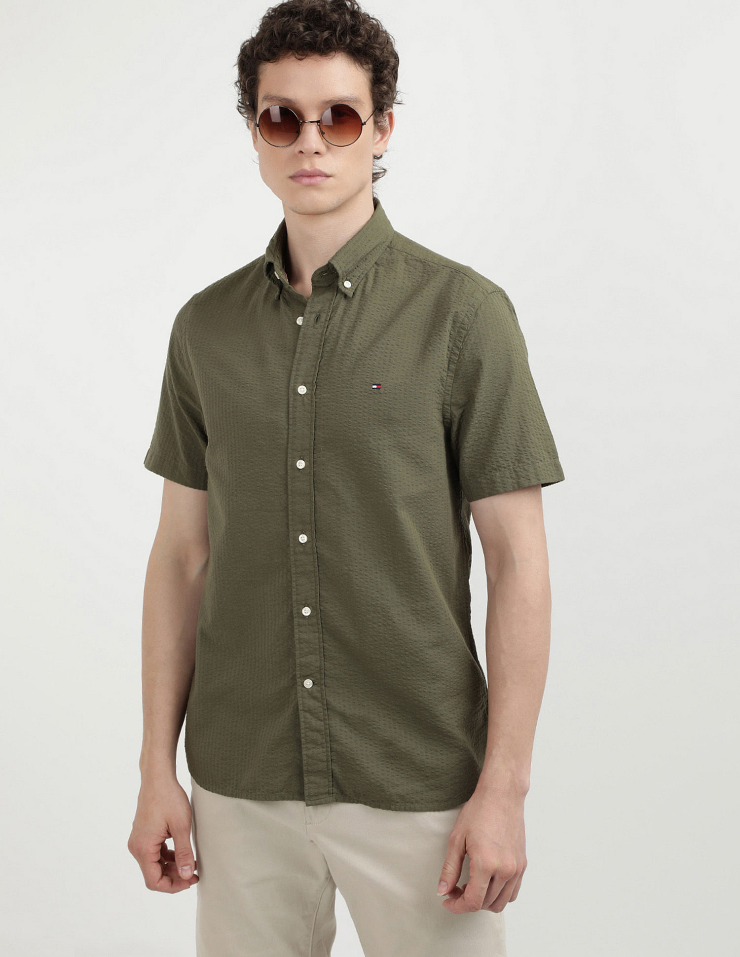 Tommy Hilfiger Seersucker Regular Shirt