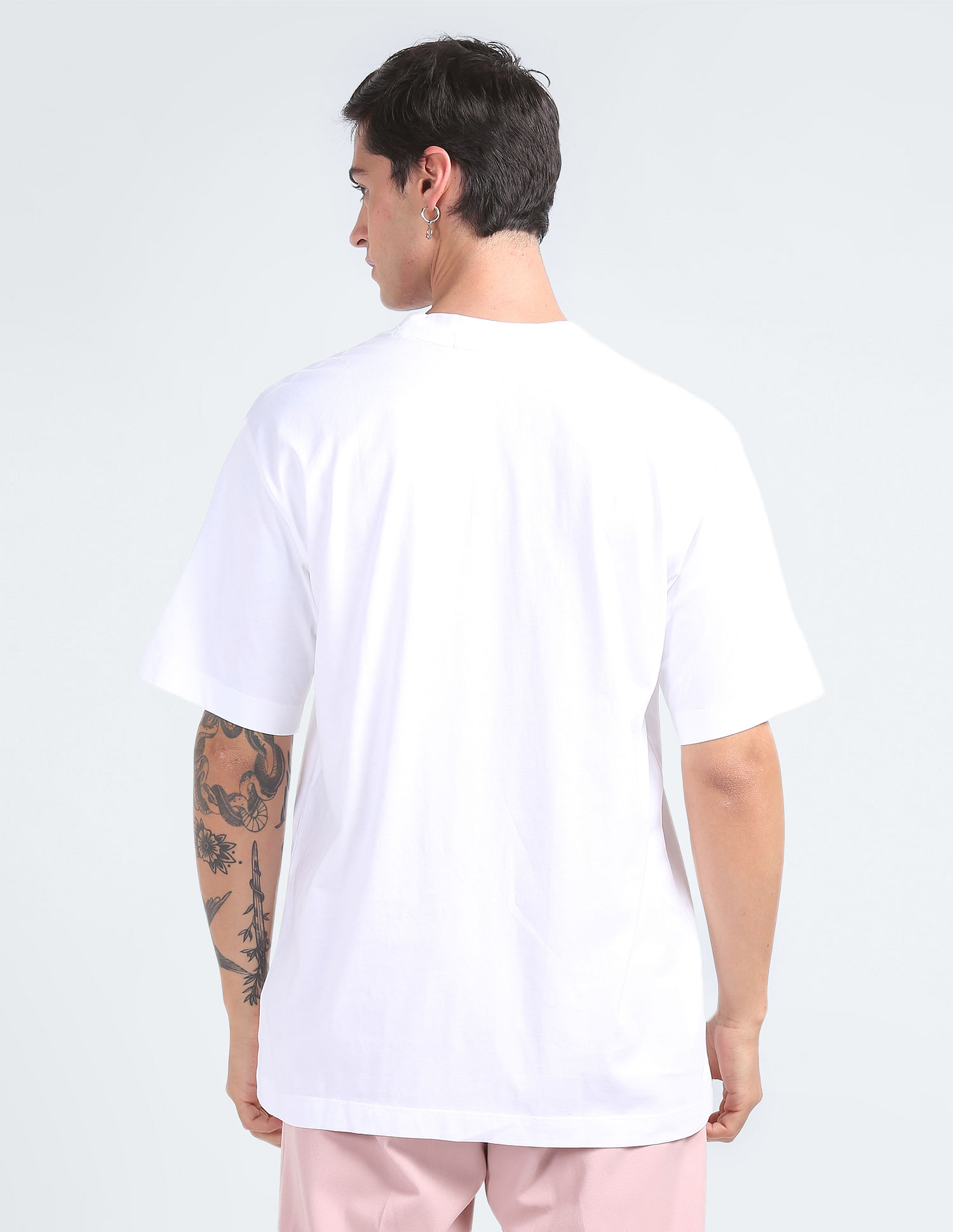 Calvin Klein Jeans Transitional Cotton Tonal Logo T-Shirt