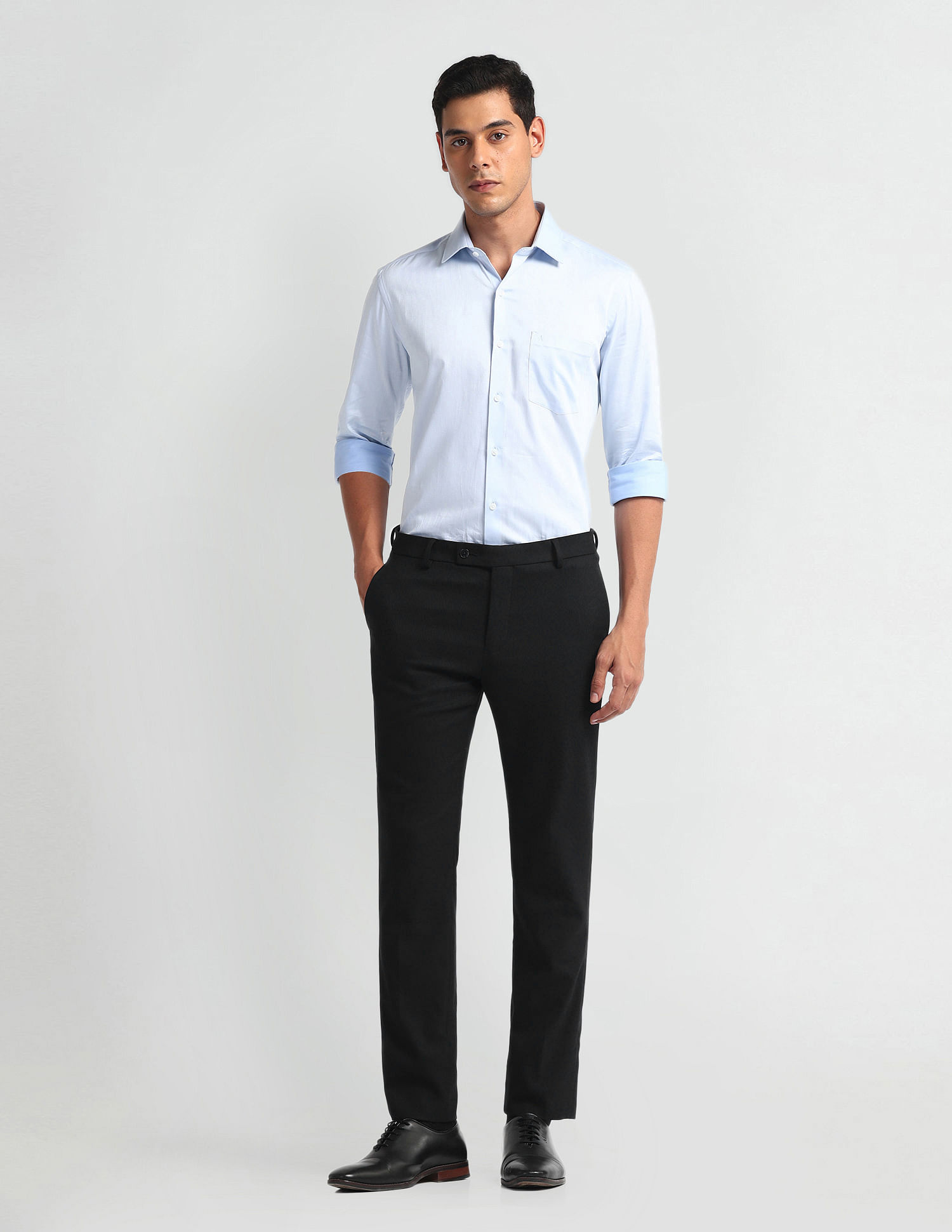 Arrow Smart Flex Slim Trousers