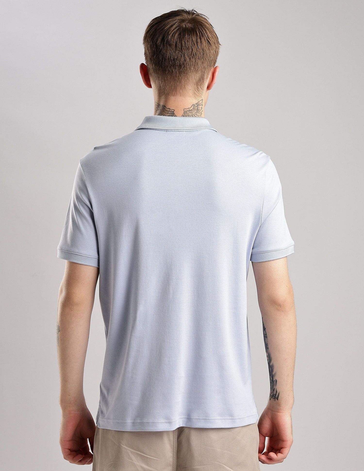Calvin Klein Jeans Solid Regular Fit Cotton Polo Shirt