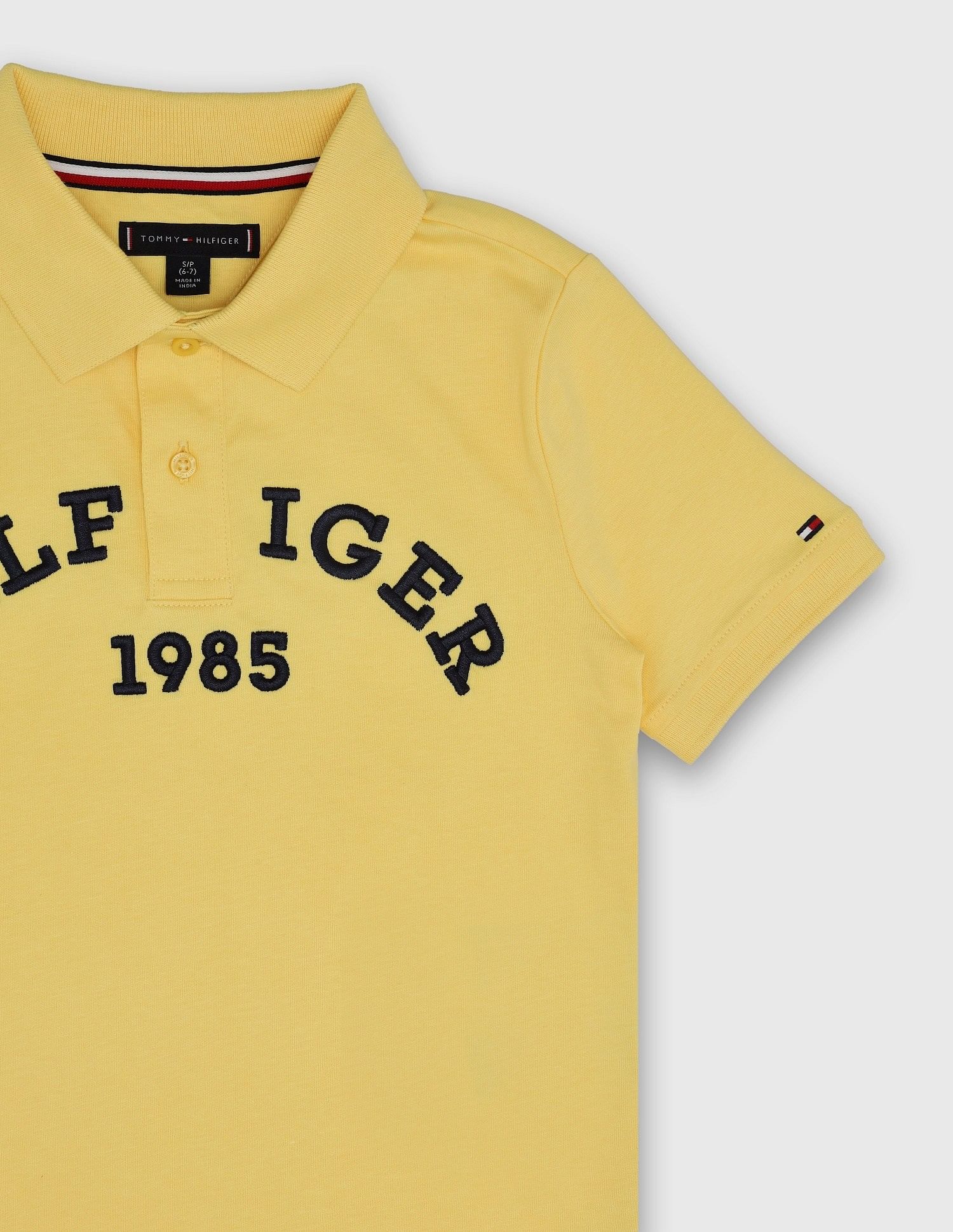 Tommy Hilfiger Kids Boys Printed Regular-Fit Cotton Polo Shirt