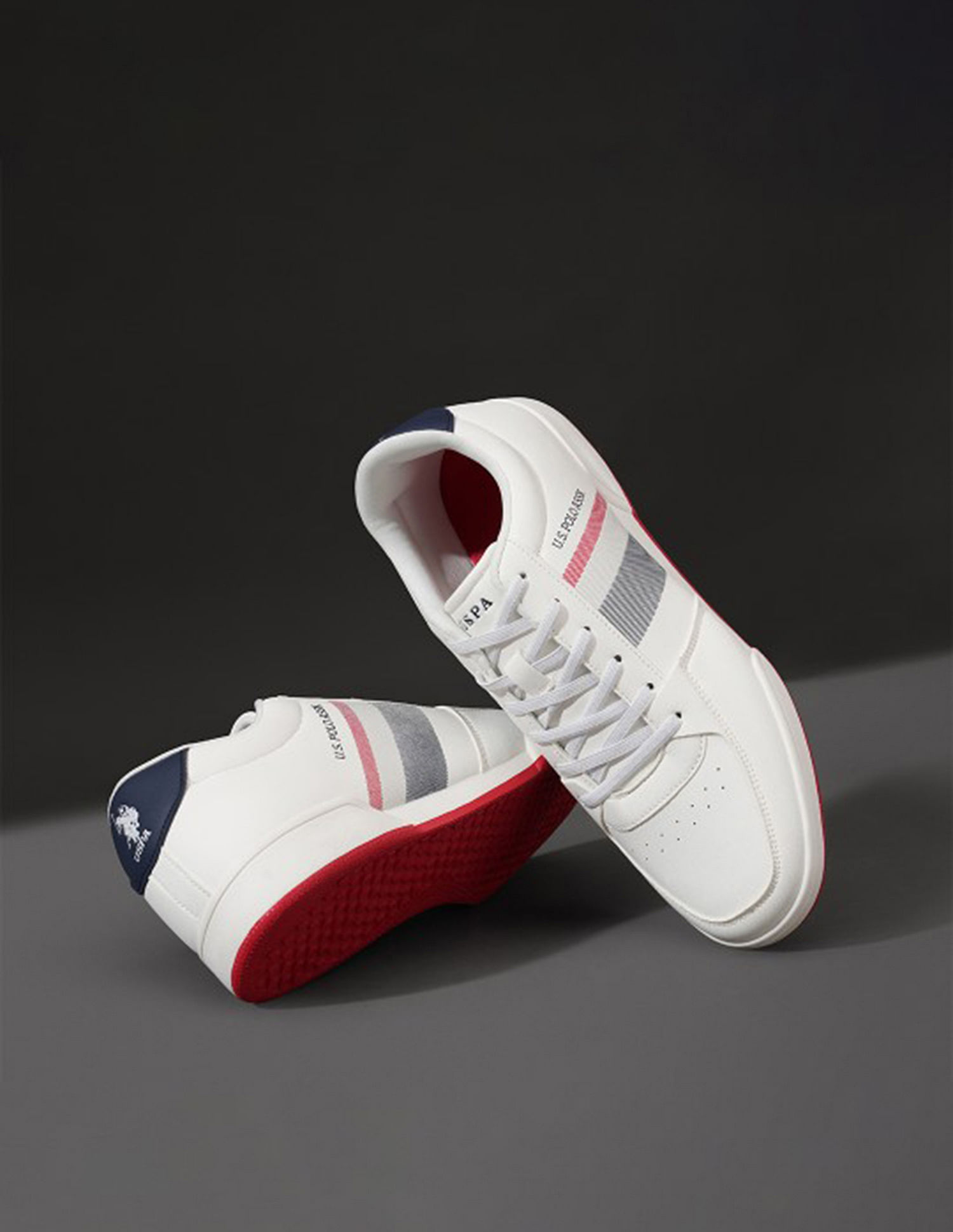 U.S. Polo Assn. Men Anders Off White All Day Sneakers