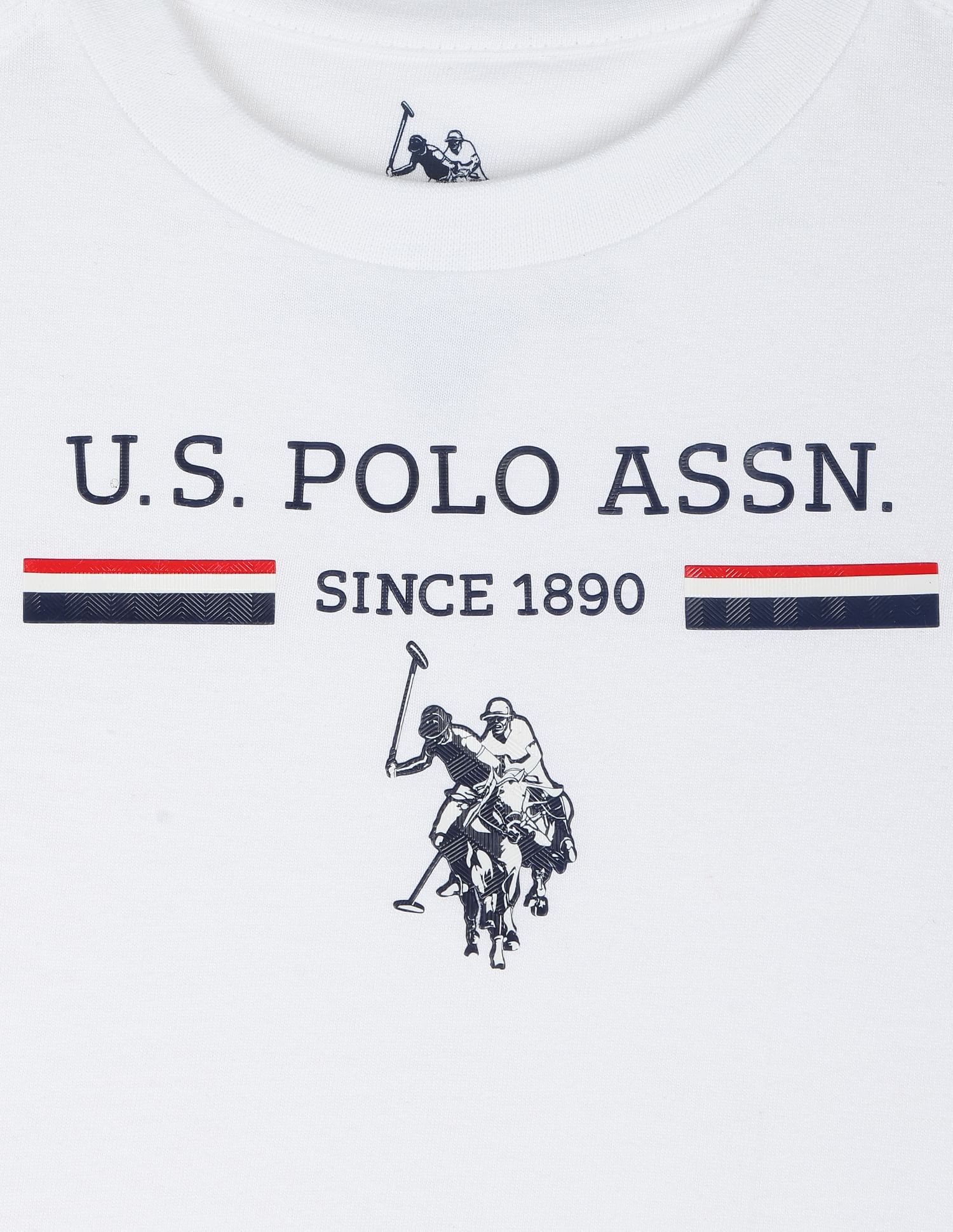 U.S. Polo Assn. Kids Boys Iconic Graphic Print T-Shirt