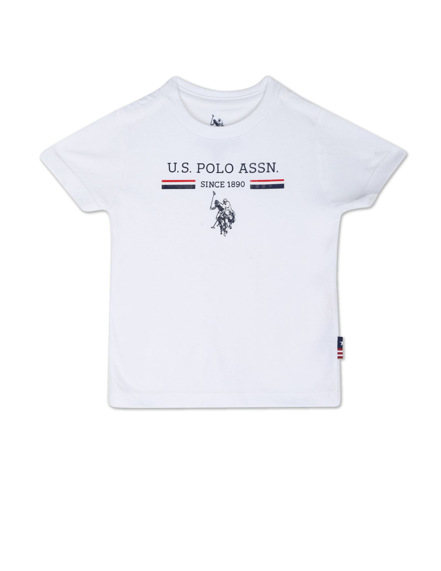 U.S. Polo Assn. Kids Boys Iconic Graphic Print T-Shirt
