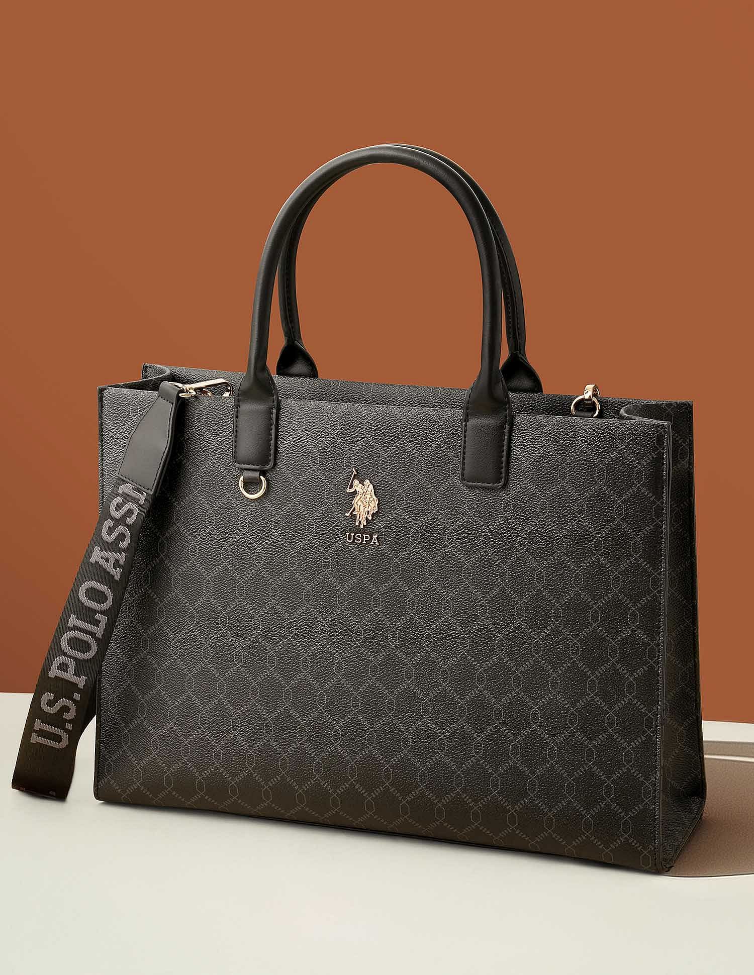 U.S. Polo Assn. Madison Monogram Tote Bag