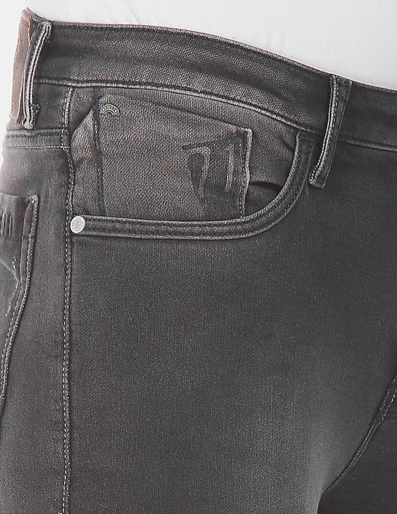 Buy Ed Hardy Men Charcoal Super Slim 