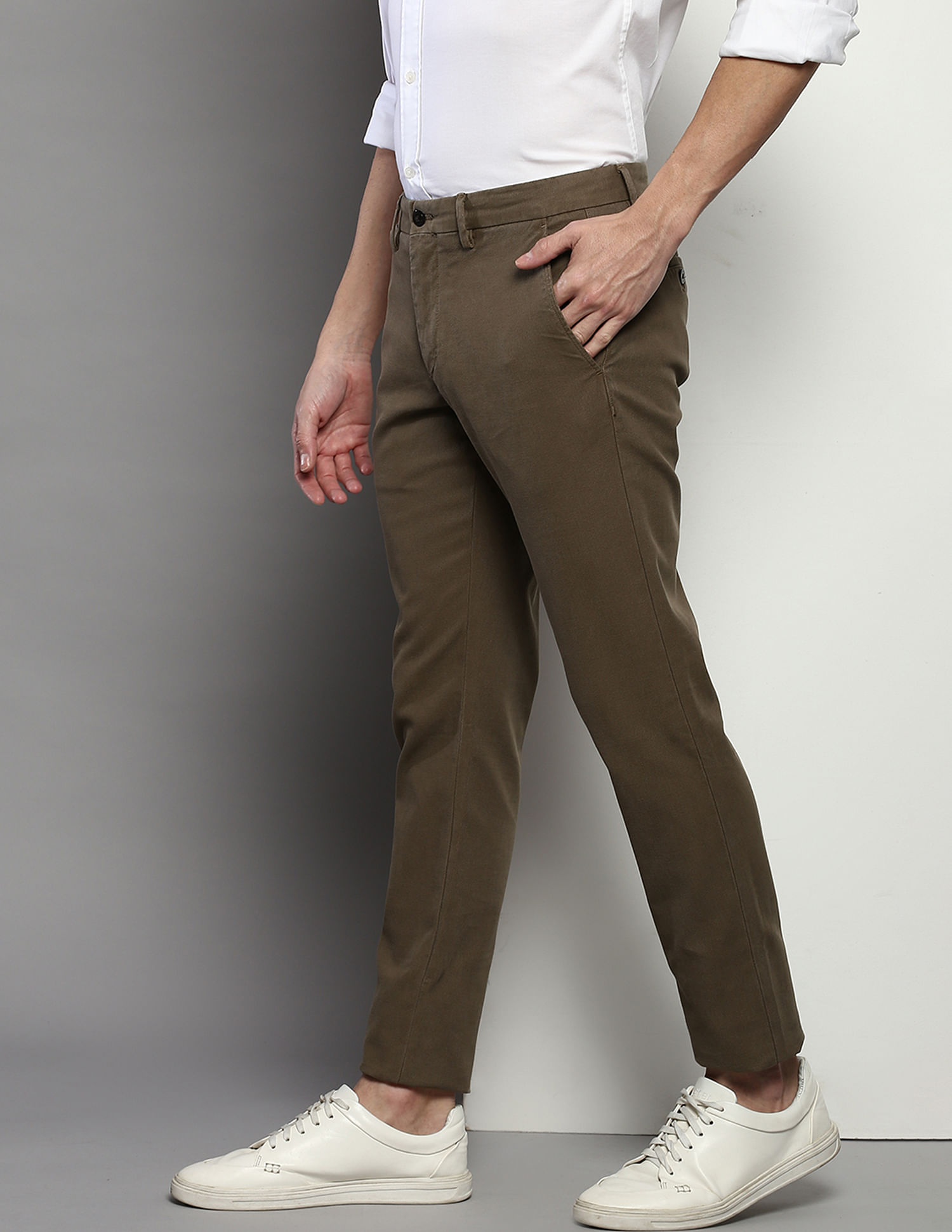 Tommy Hilfiger Honeycomb Slim Fit Casual Trousers