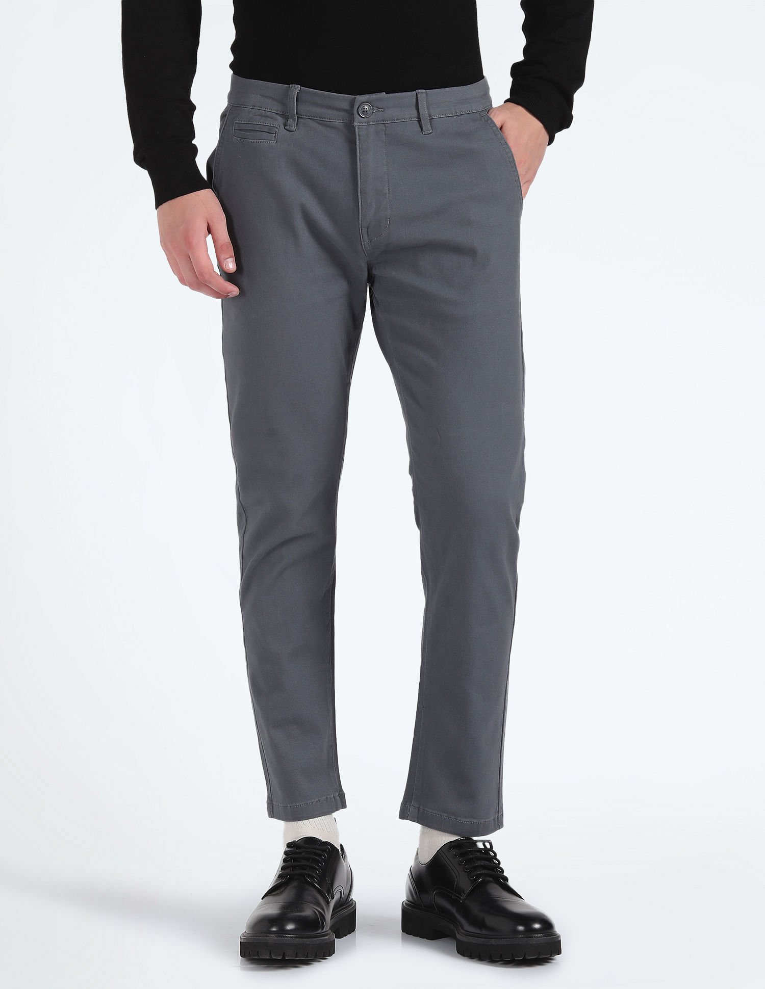 Flying Machine Slash Slim Tapered Fit Trousers