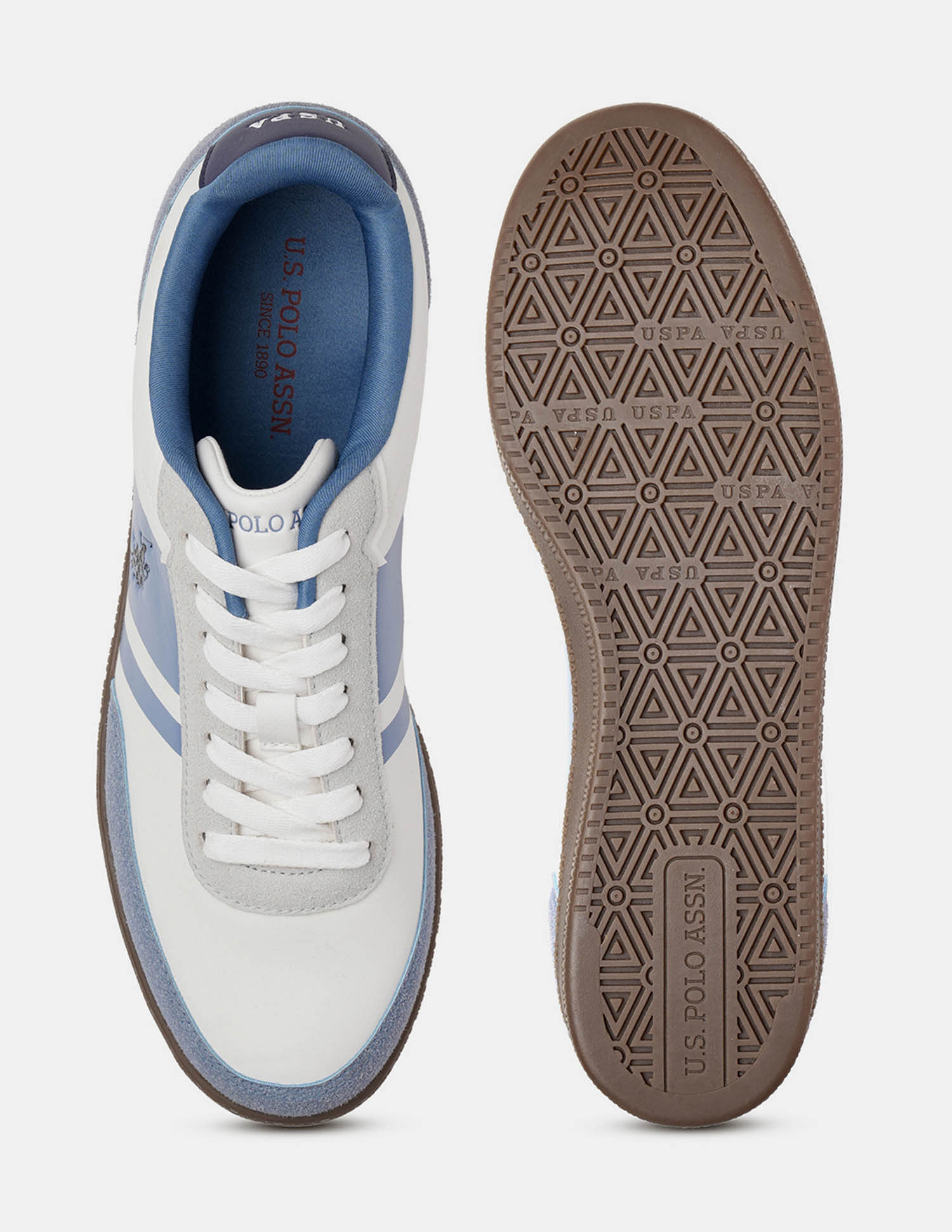 U.S. Polo Assn. Men Hilton Colour Blocked Sneakers