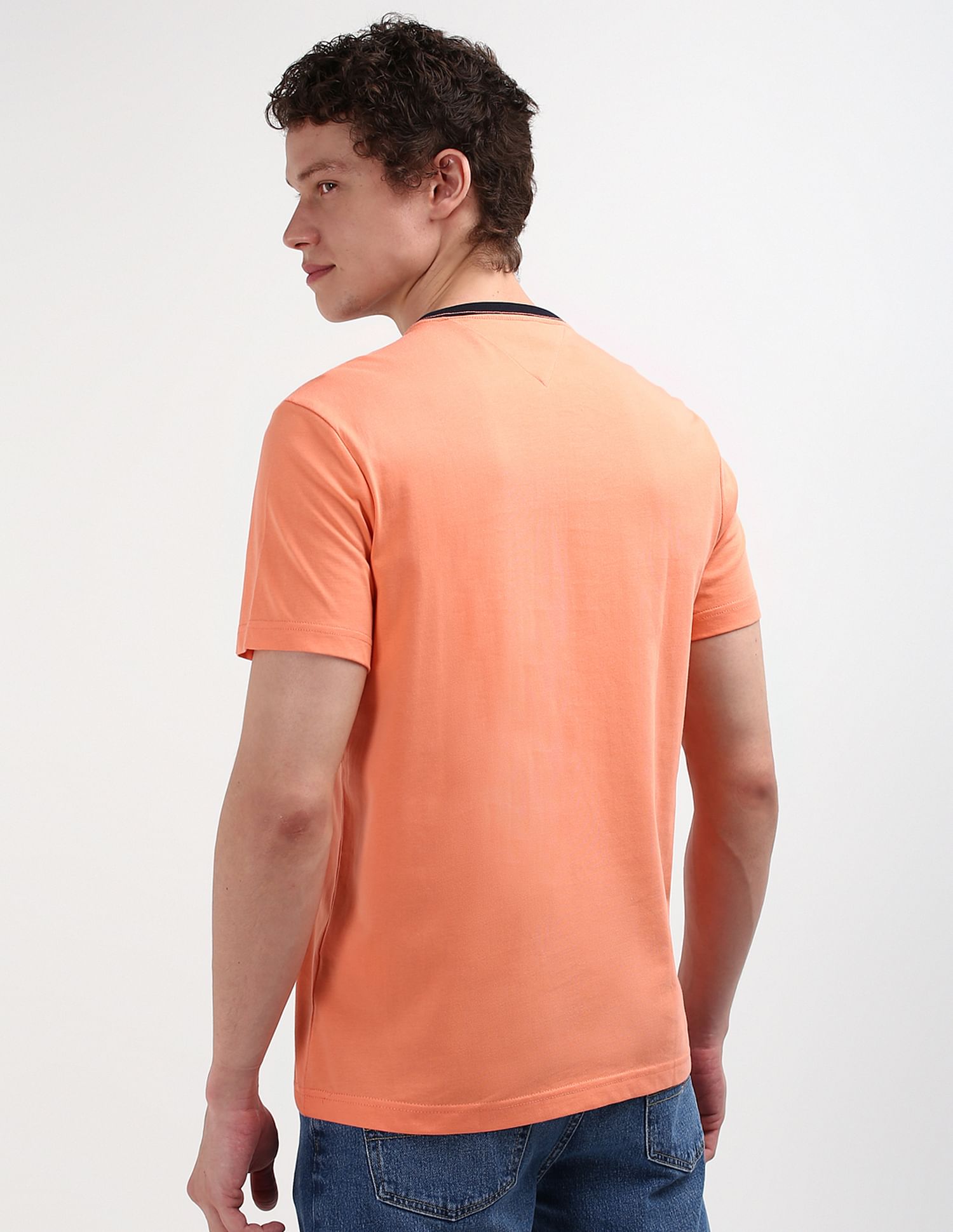 Tommy Hilfiger Brand Taped Cotton Tino T-Shirt