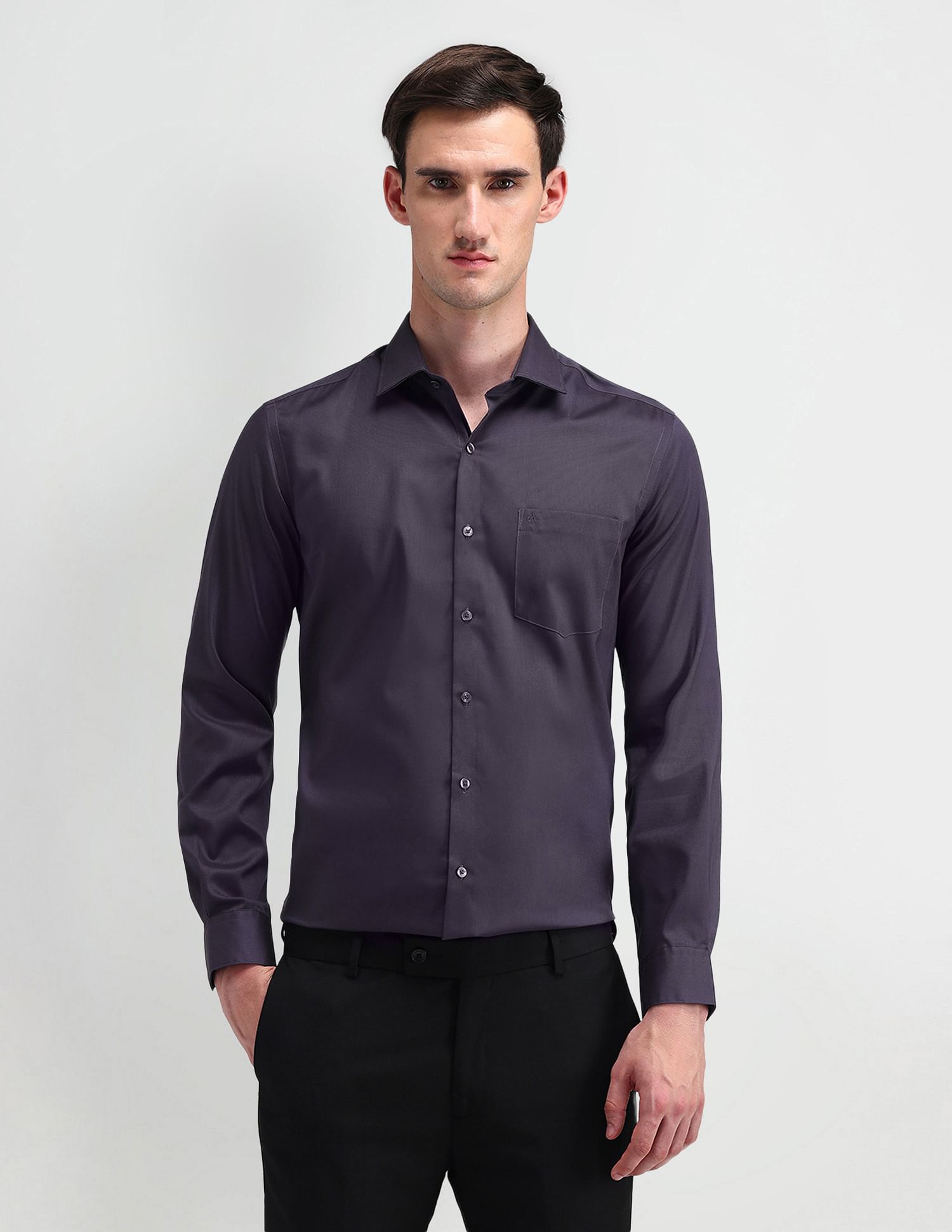 Arrow Liberty Classic Fit Textured Shirt