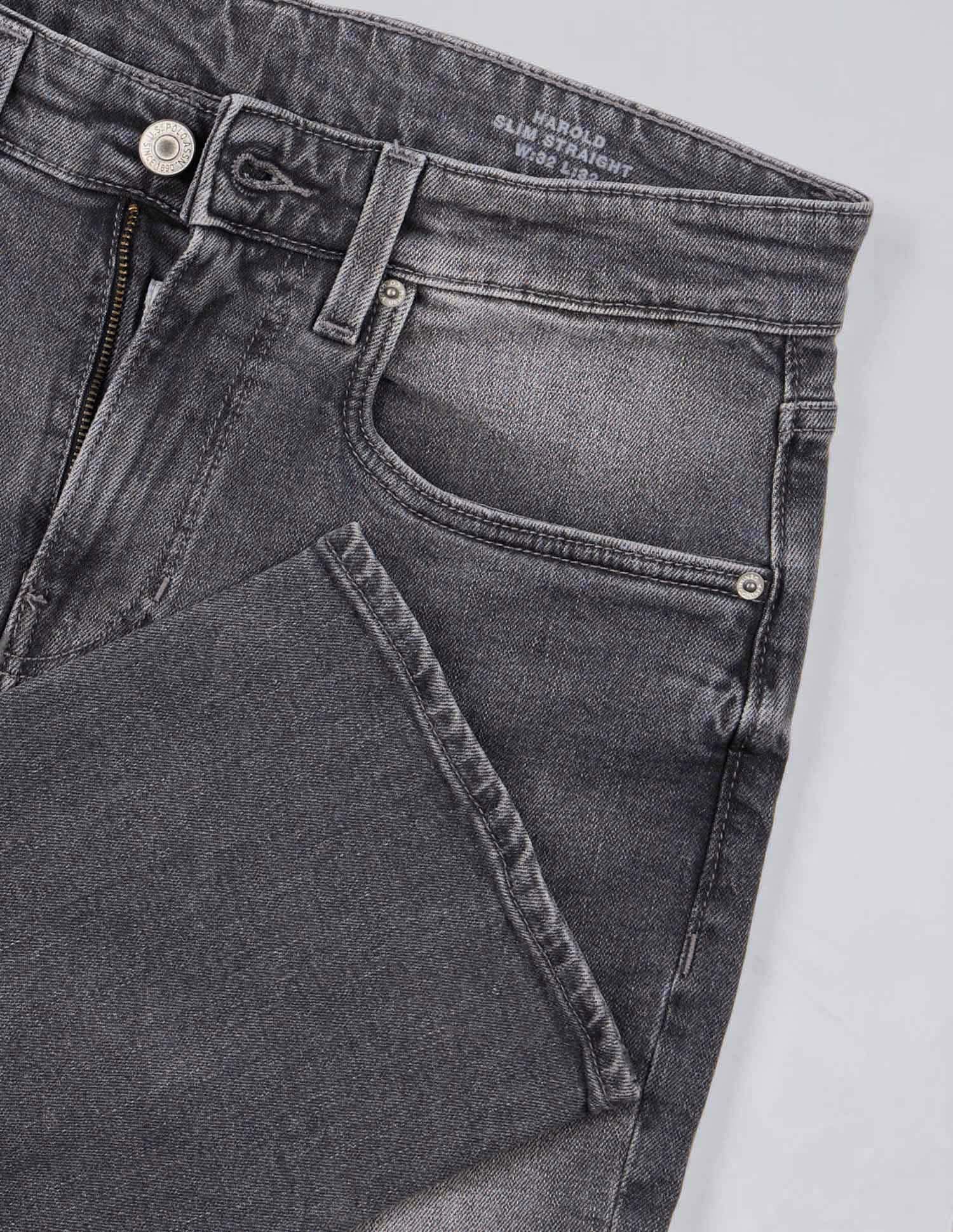 U.S. Polo Assn. Denim Co. Harold Slim Straight Fit Vintage Jeans
