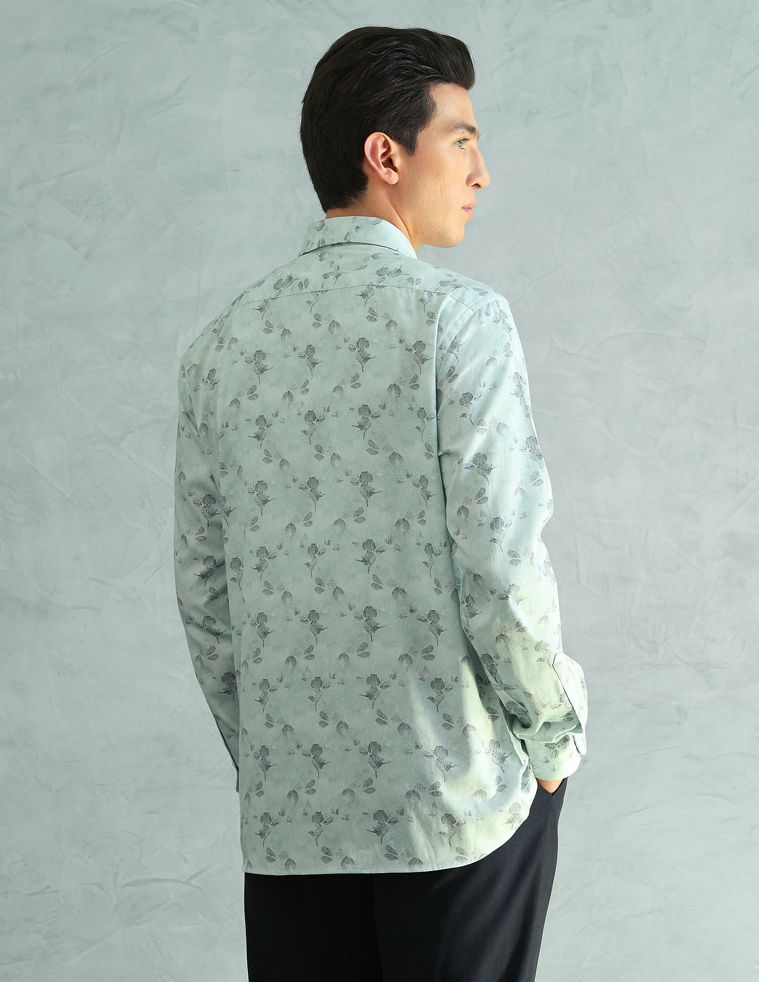 Arrow Newyork Slim Fit Smart Printed Shirt