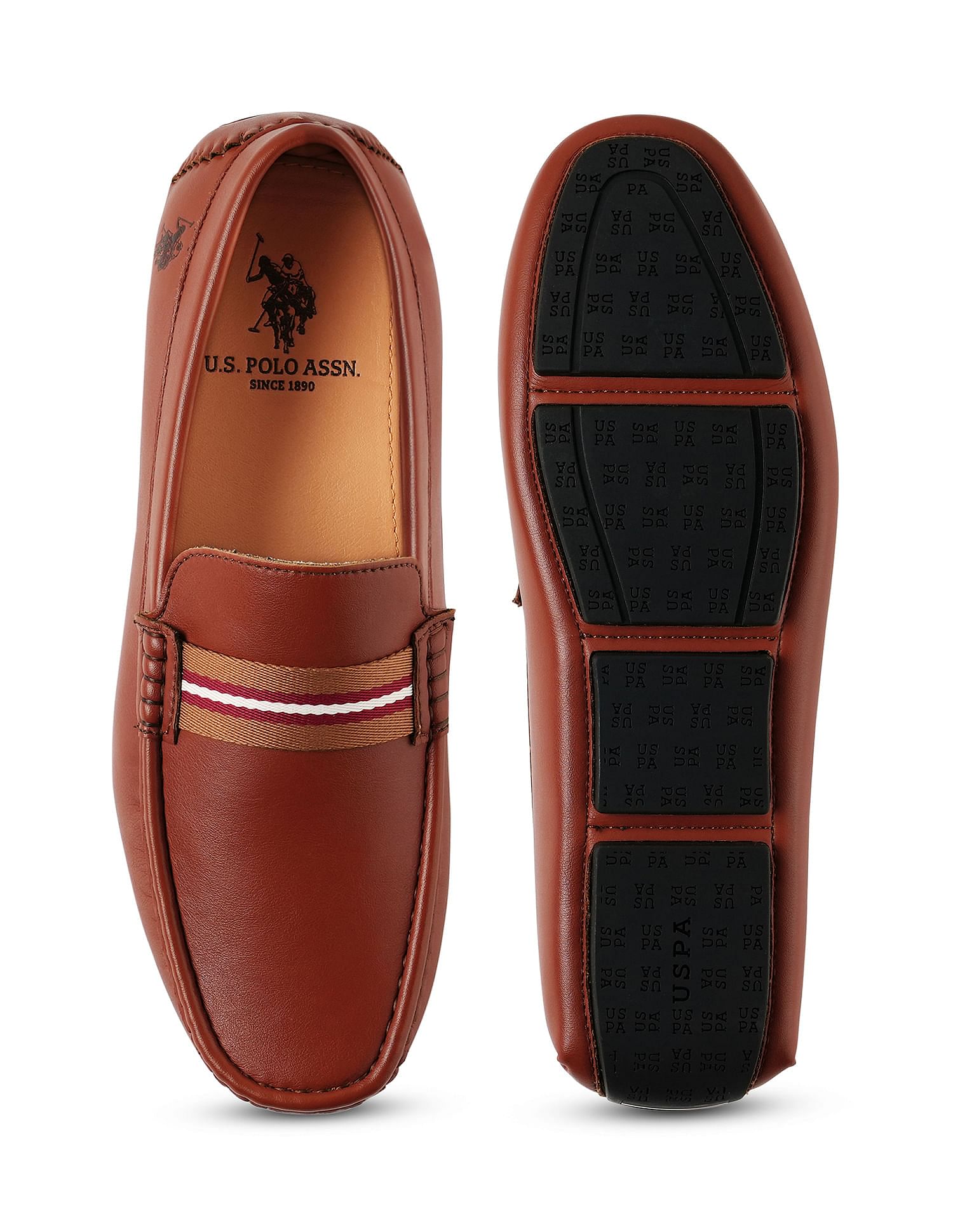 U.S. Polo Assn. Men Solid Bickford 3.0 Loafers