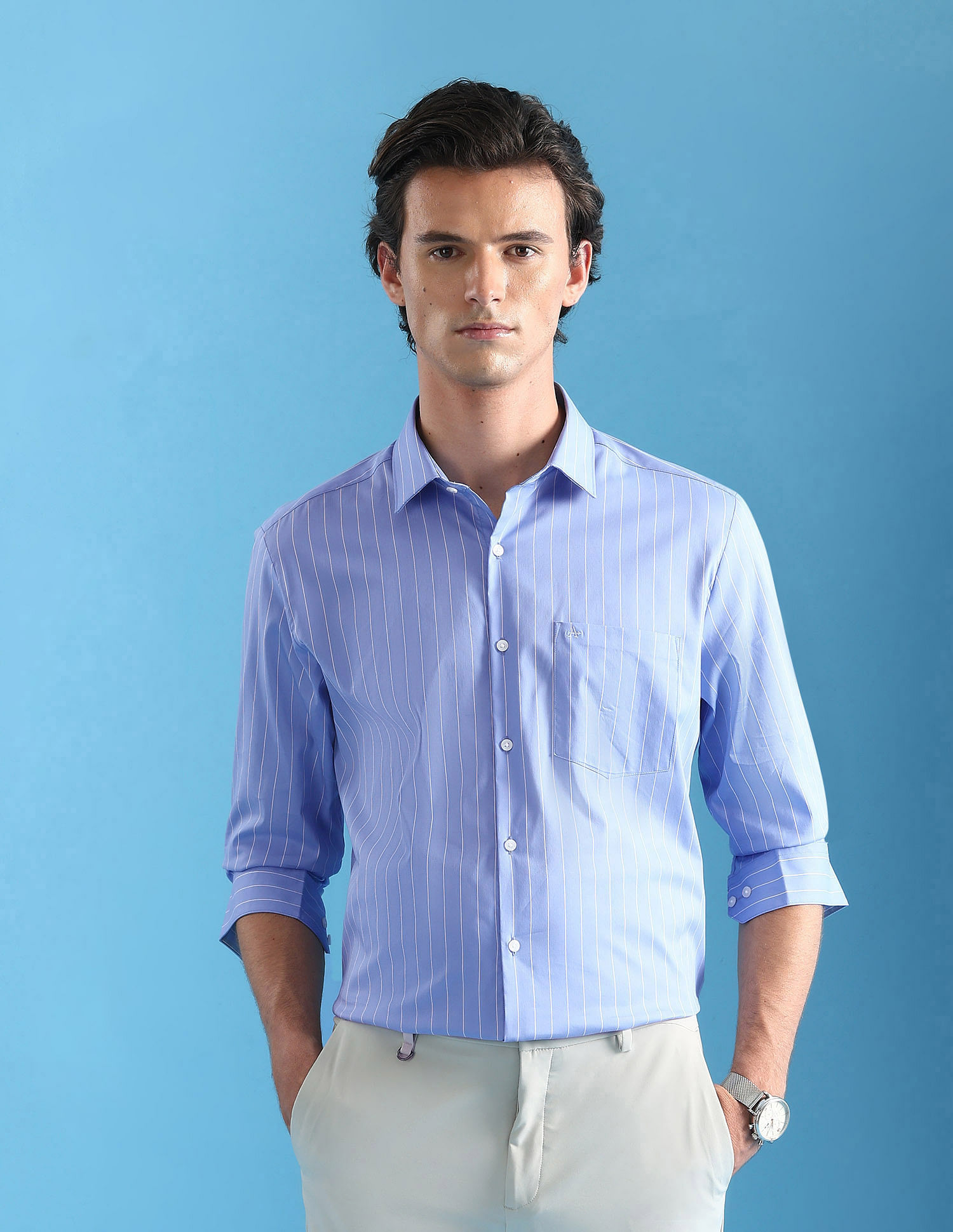 Arrow Liberty Classic Fit Velocity Twill Shirt