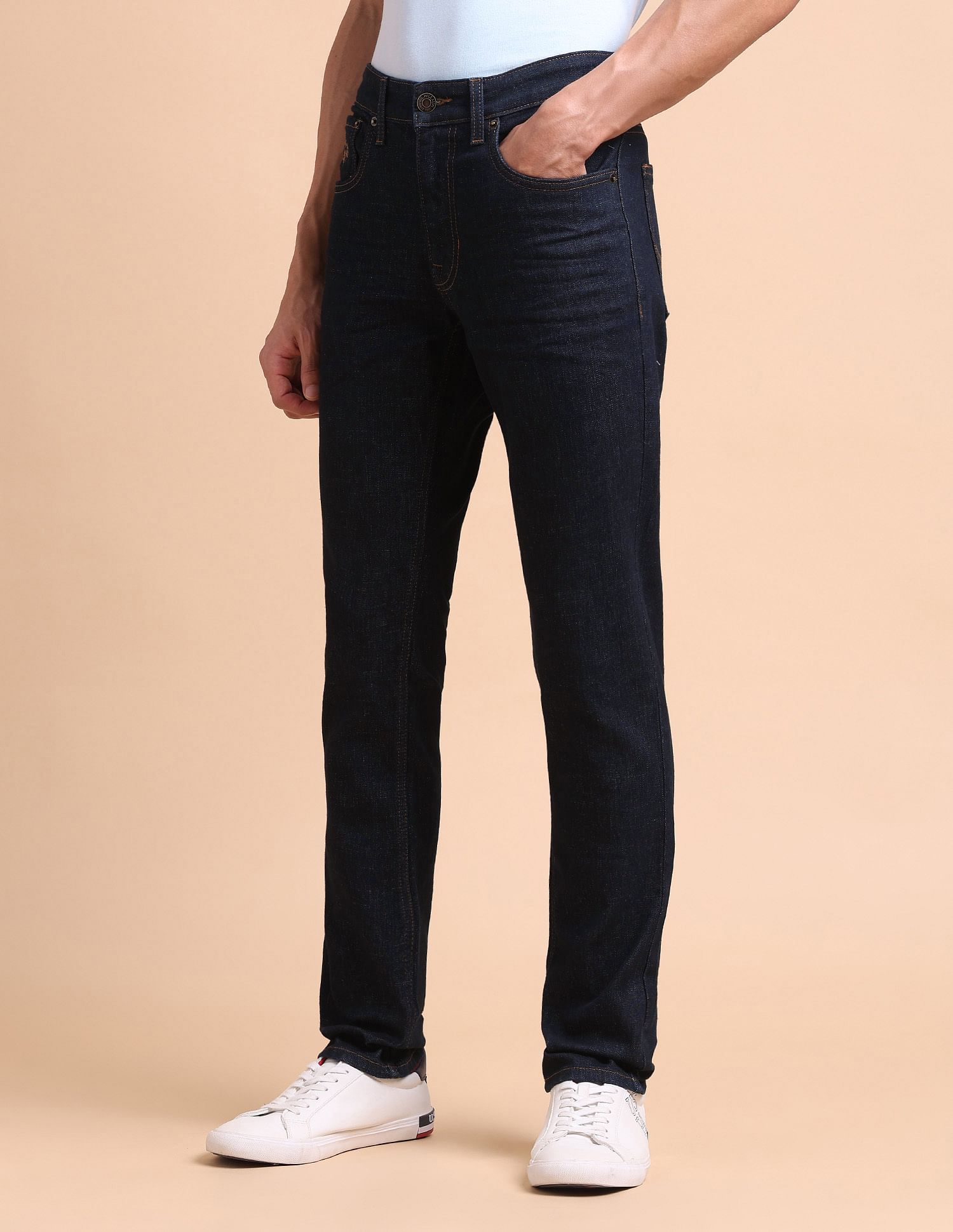 U.S. Polo Assn. Denim Co. Brandon Slim Tapered Fit Blue Jeans