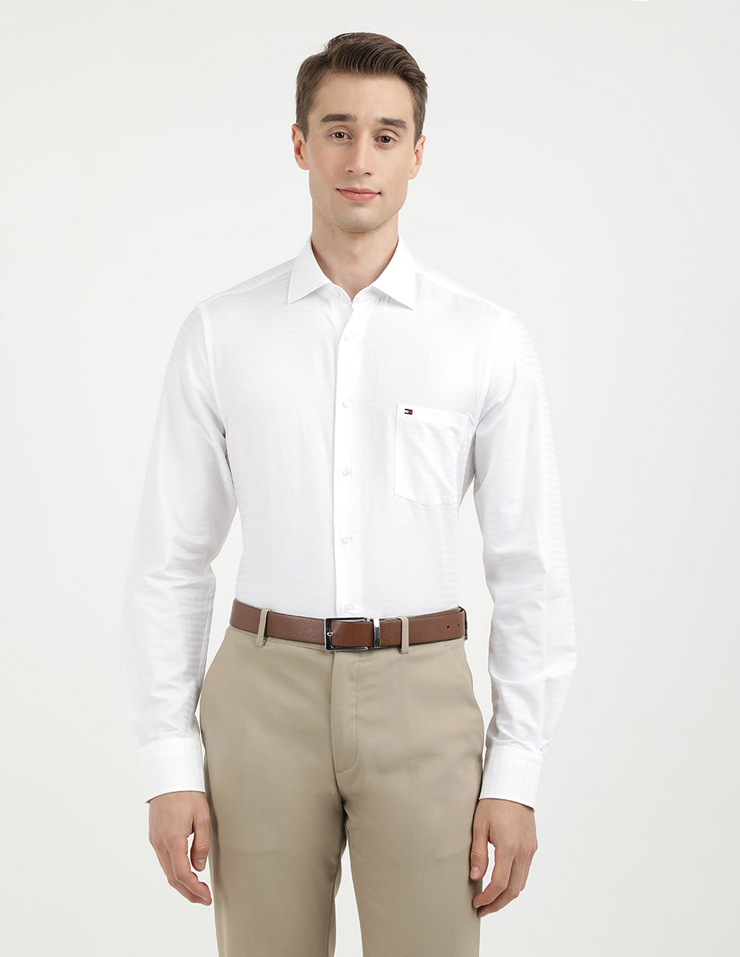 Calvin Klein Jeans Regular Fit Dobby Shirt