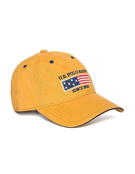U.S. Polo Assn. Logo Flag Twill Baseball Cap