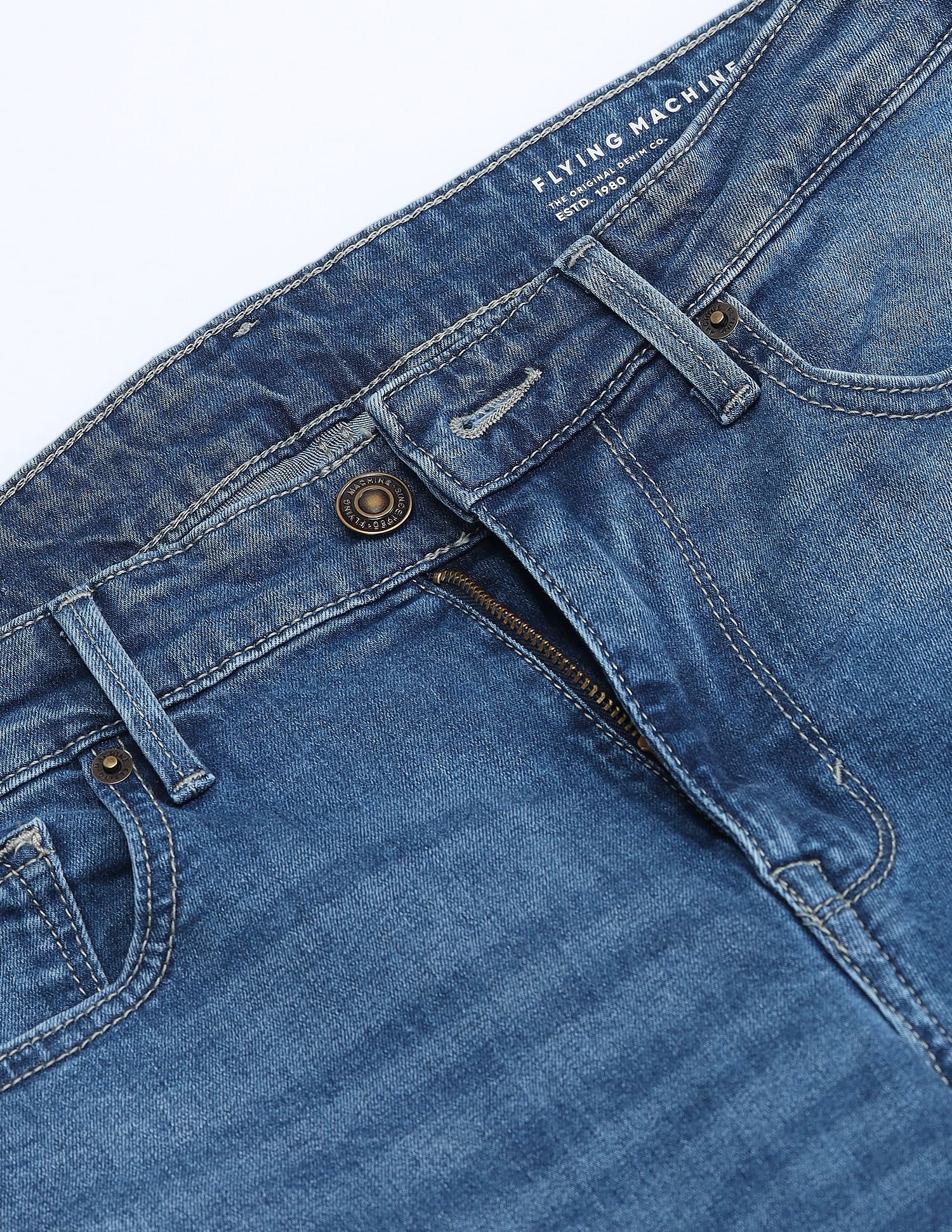 Flying Machine Freddie Slim Straight Fit Jeans