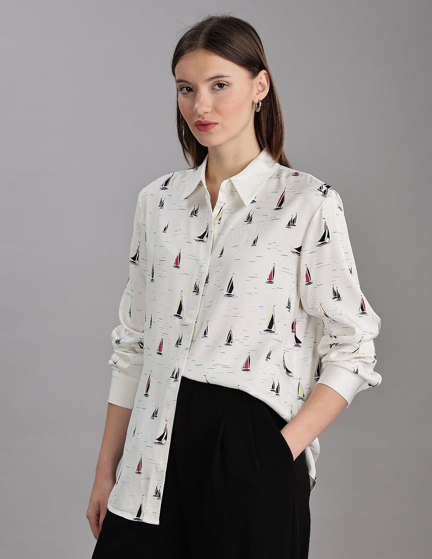 Tommy Hilfiger Printed Regular-Fit Viscose Shirt