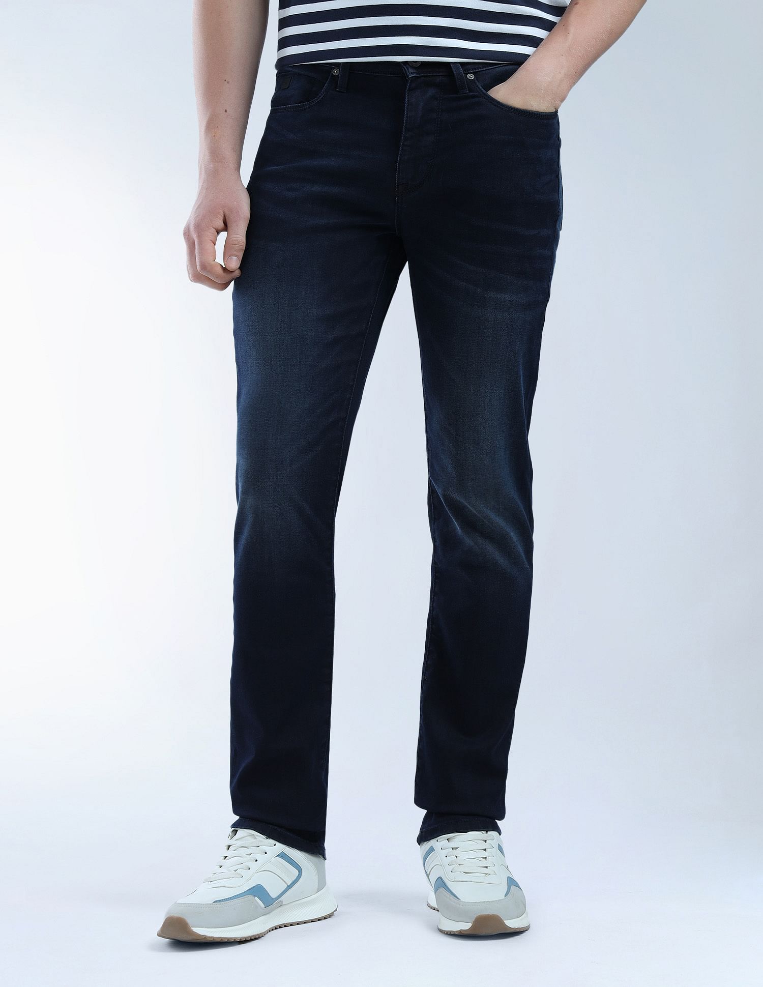 Flying Machine Freddie Slim Straight Fit F-Lite Jeans