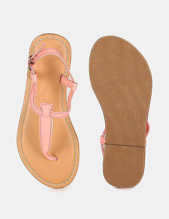 Buy GAP Girls Coral T-Strap Sandals - NNNOW.com