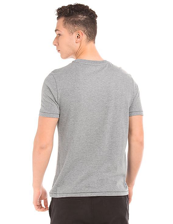 Aeropostale Brand Print Regular Fit T-Shirt
