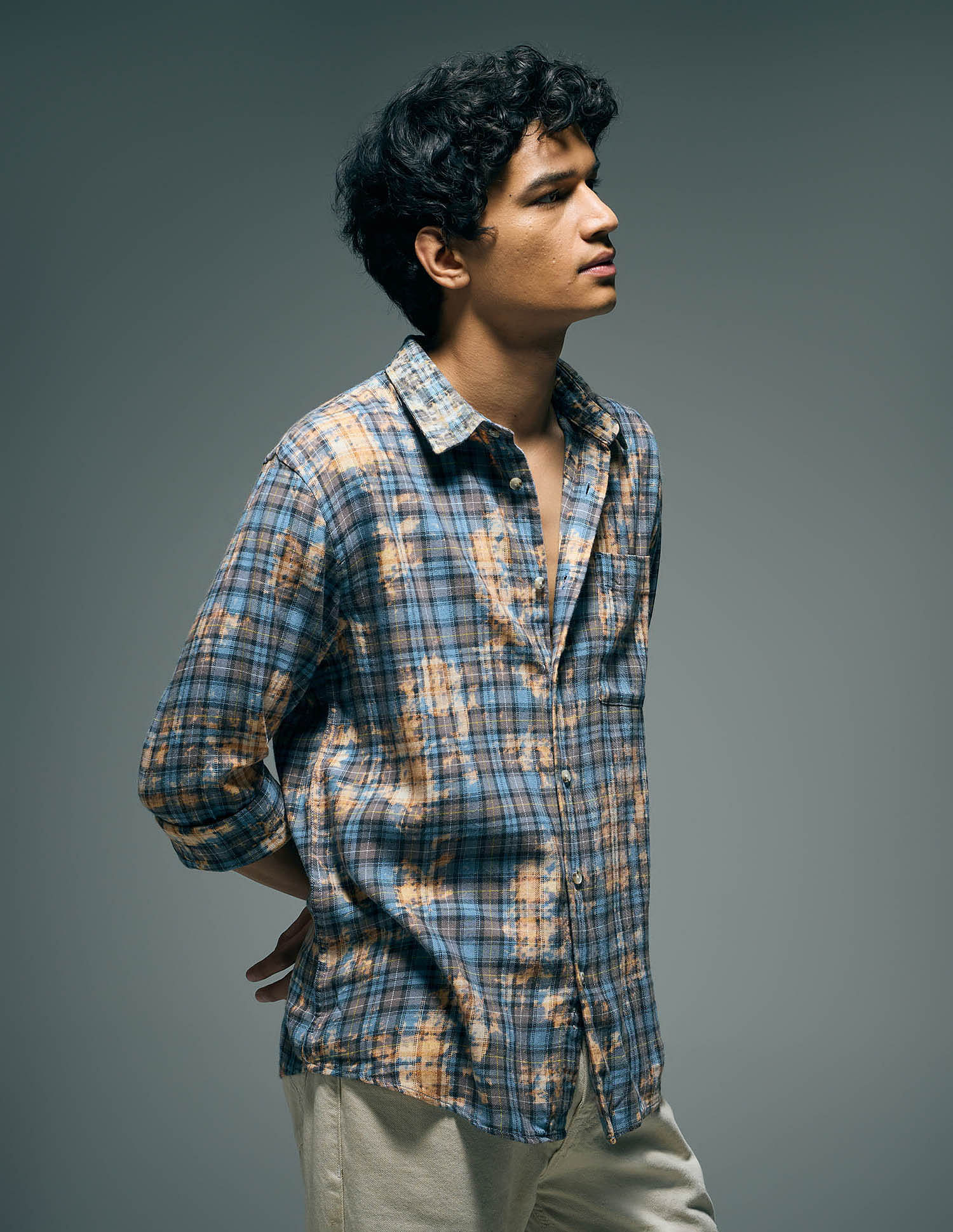 Flying Machine Pure Cotton Original Twill Shirt