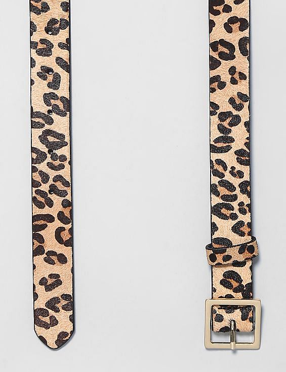 Gap leopard outlet belt