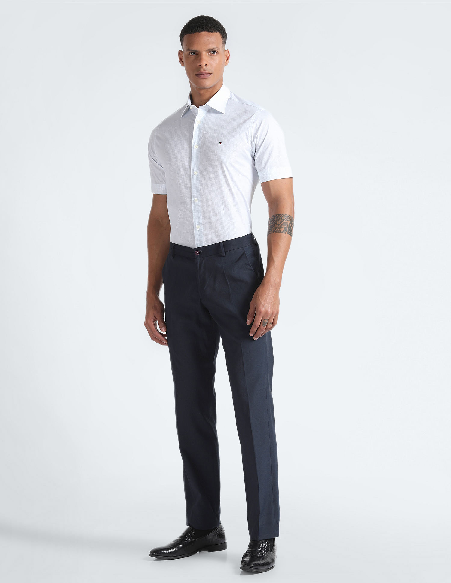 Tommy Hilfiger Sustainable Geometric Print Shirt