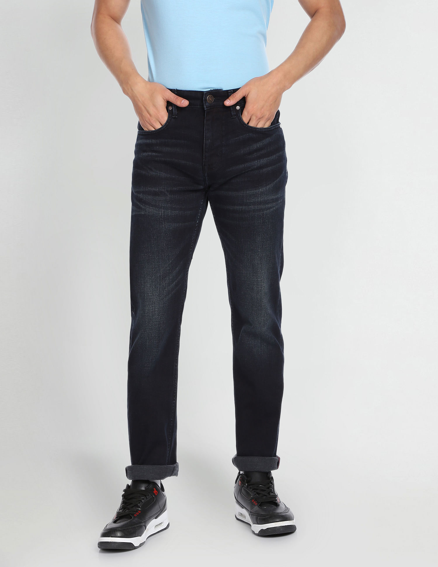 Flying Machine F-Jango Straight Fit Classic Vintage Jeans
