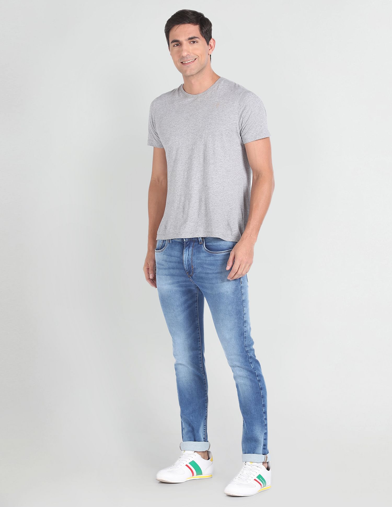 U.S. Polo Assn. Denim Co. Regallo Skinny Fit Blue Jeans