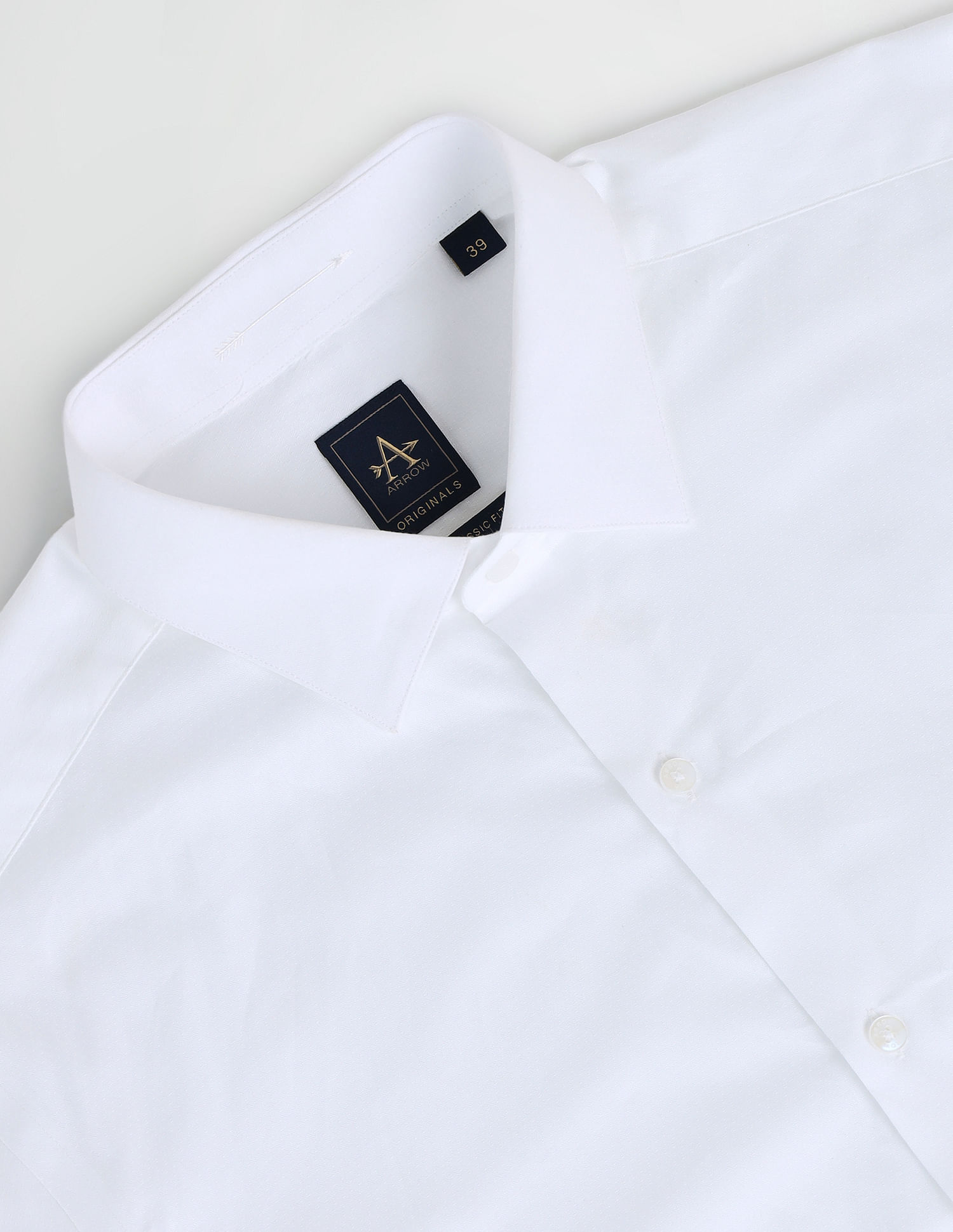 Arrow Self Design Cotton Shirt