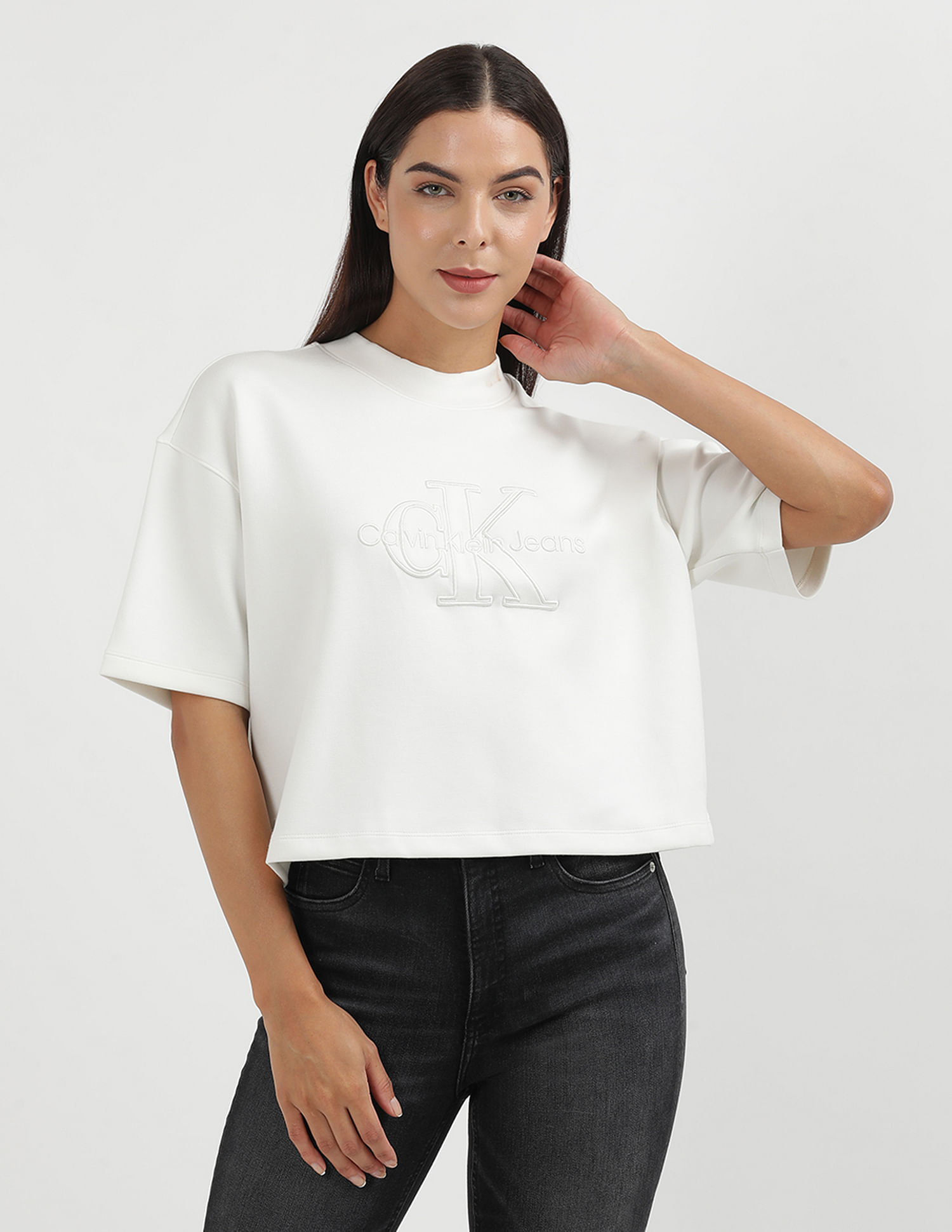 Calvin Klein Scuba Premium Monologo T-Shirt