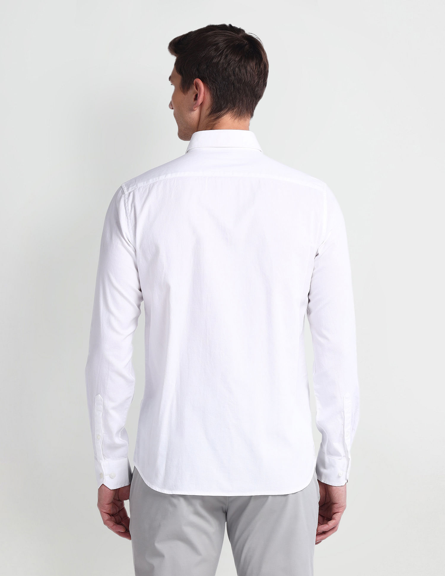 Arrow Sport Manhattan Slim Fit Cotton Shirt