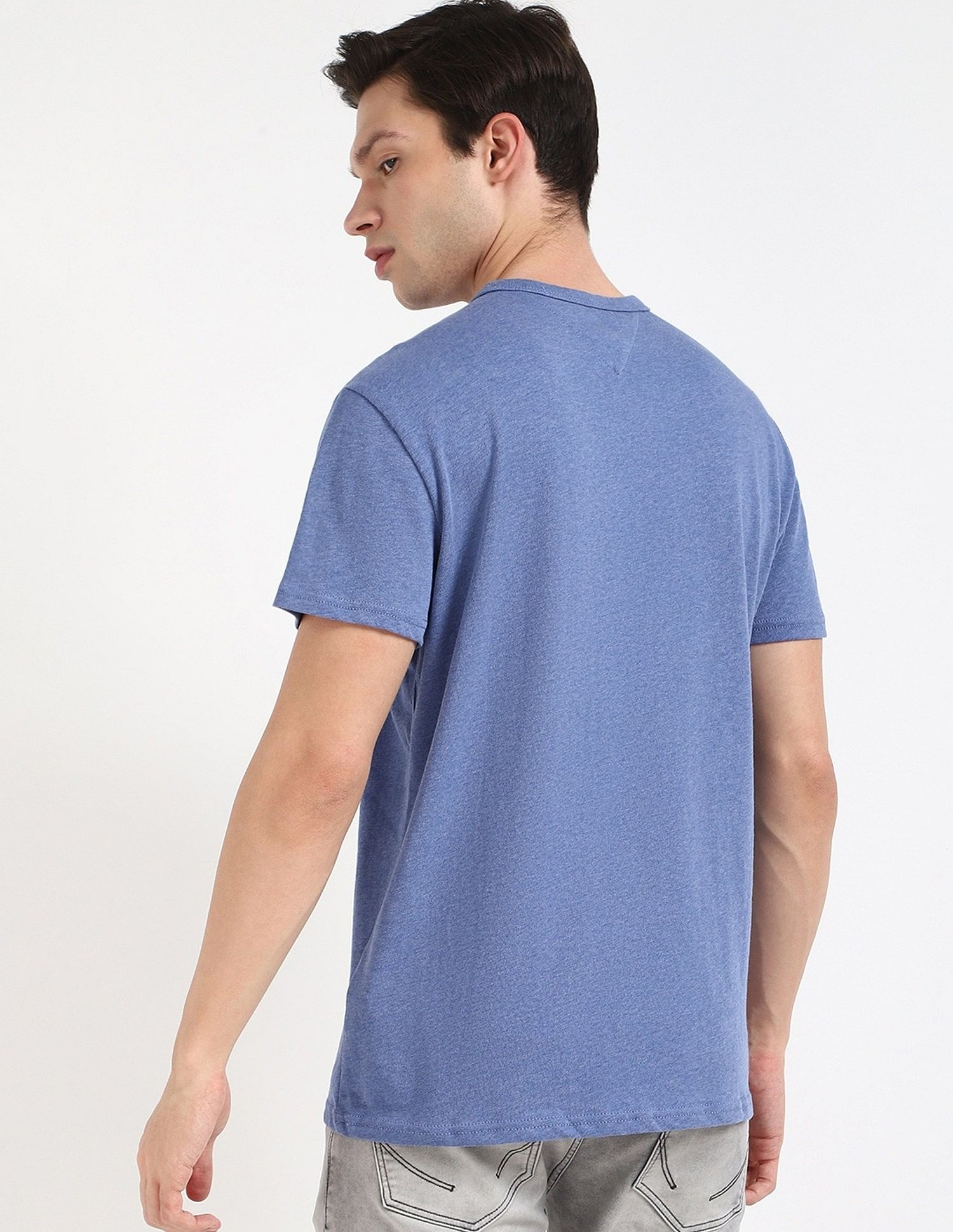 Tommy Hilfiger Logo Solid Regular-Fit Cotton T-Shirt
