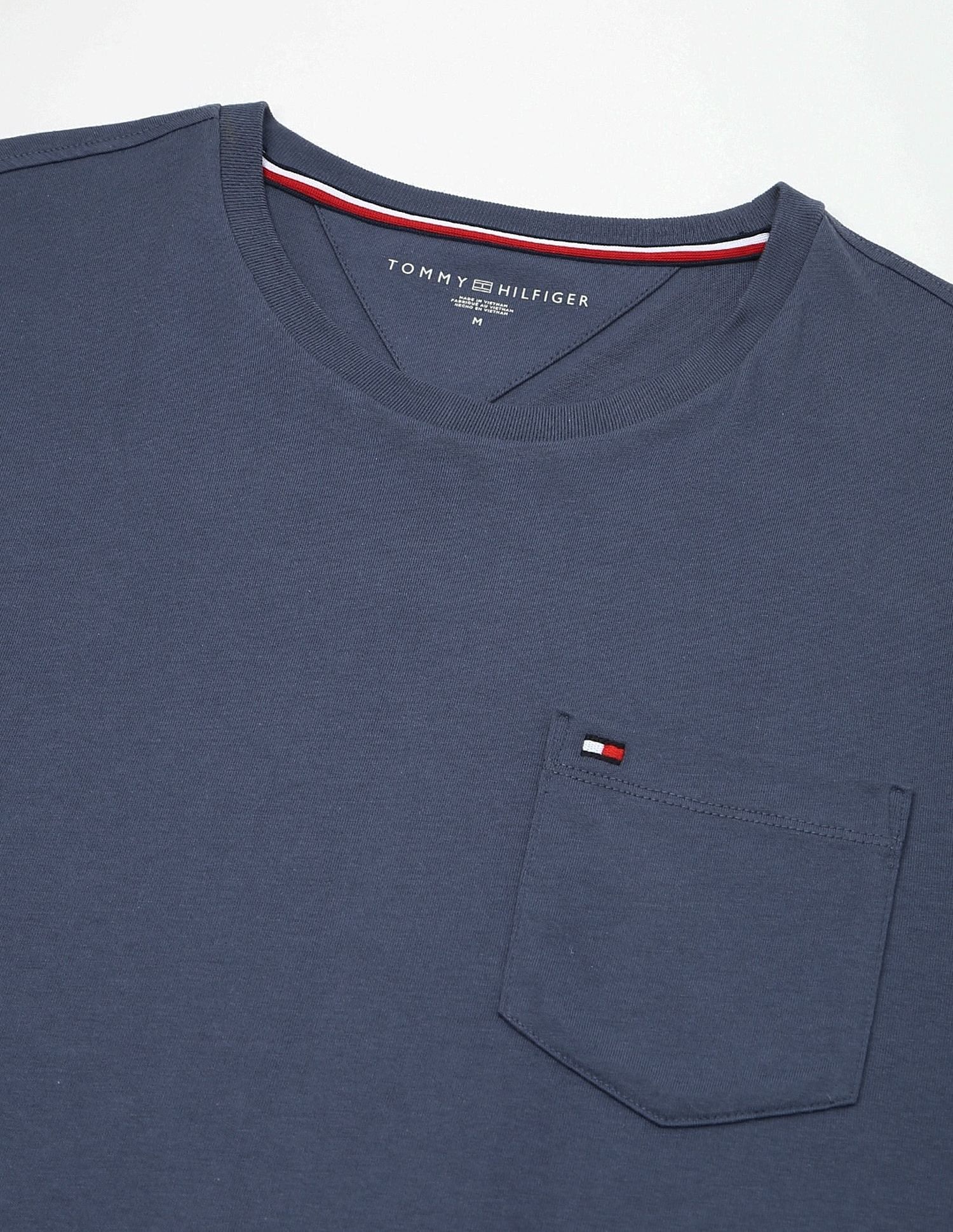 Tommy Hilfiger Solid Regular-Fit Cotton T-Shirt