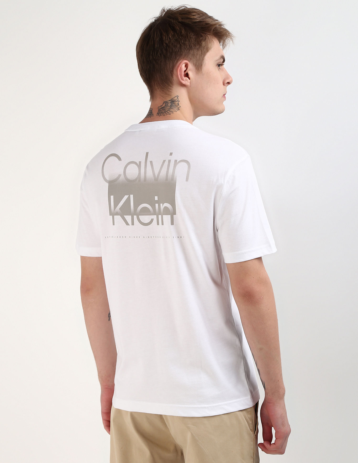 Calvin Klein Enlarged Back Logo T-Shirt