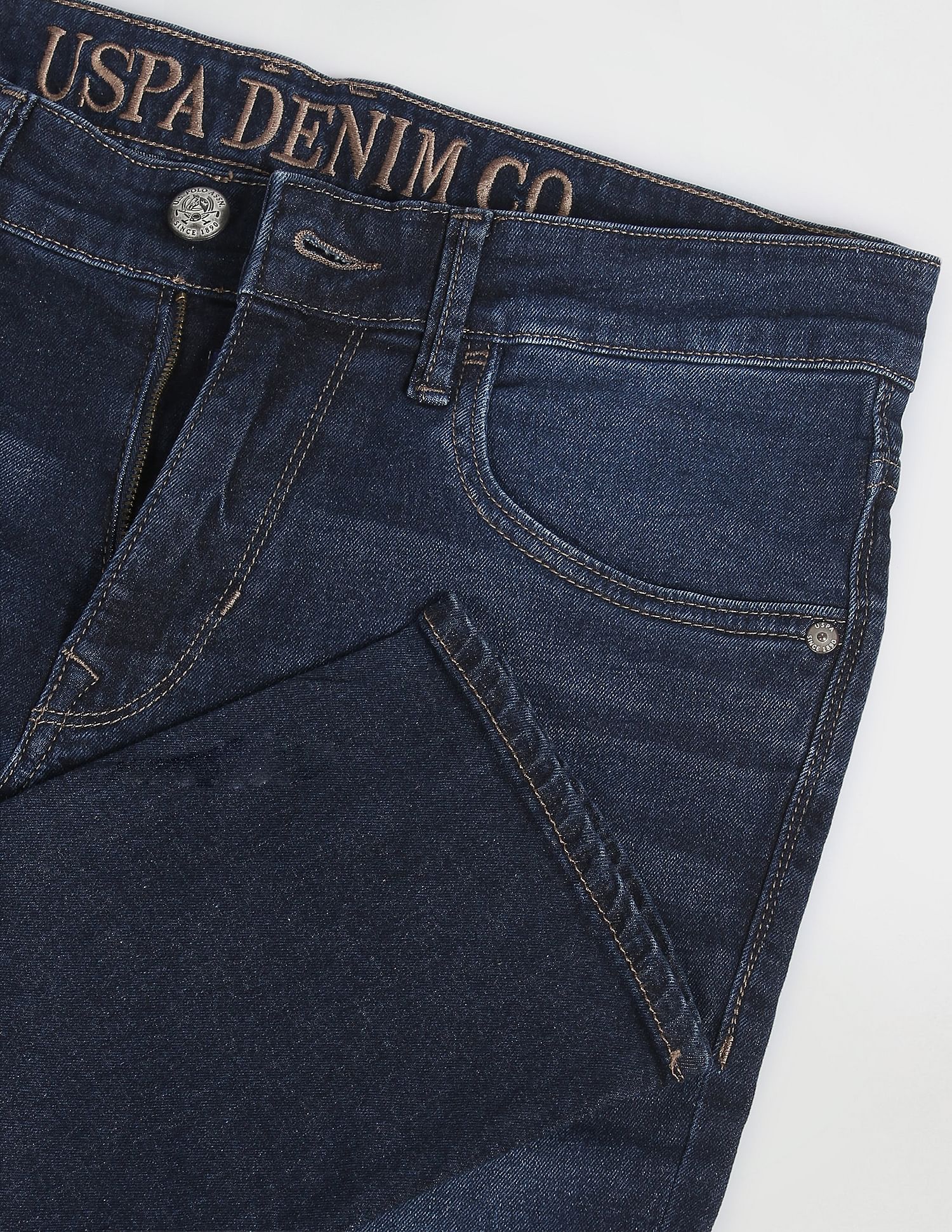 U.S. Polo Assn. Denim Co. Slim Tapered Fit Blue Jeans