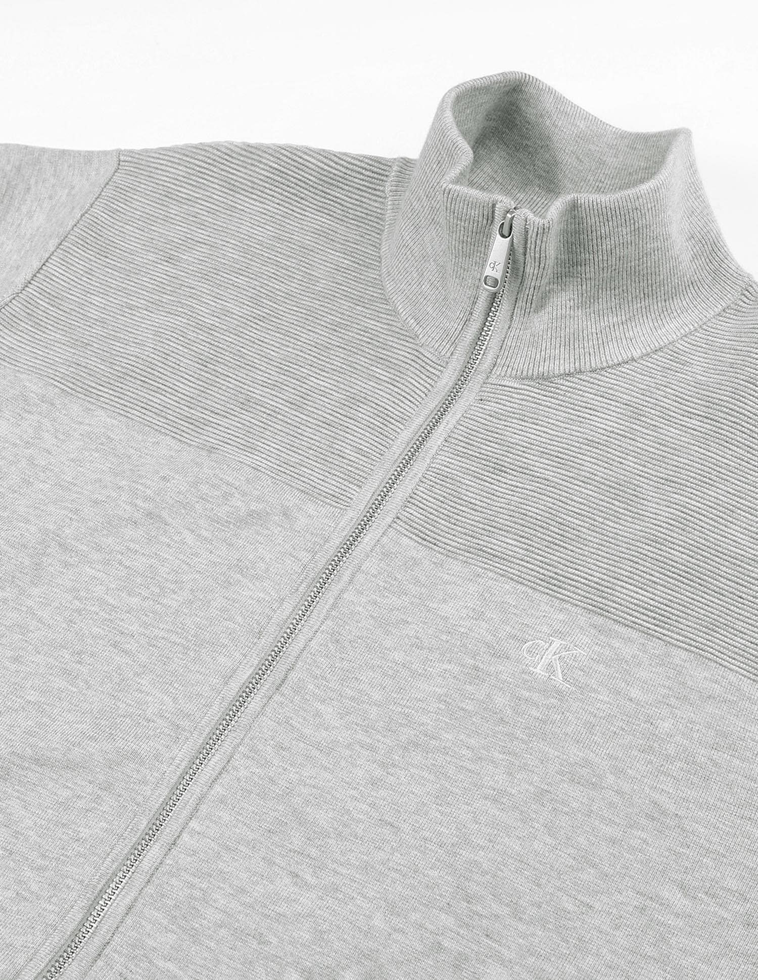 Calvin Klein Jeans Zip Up Regular Fit Sweater