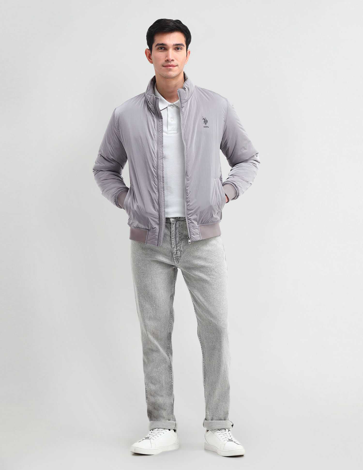 U.S. Polo Assn. Denim Co. Solid Regular Fit Jacket