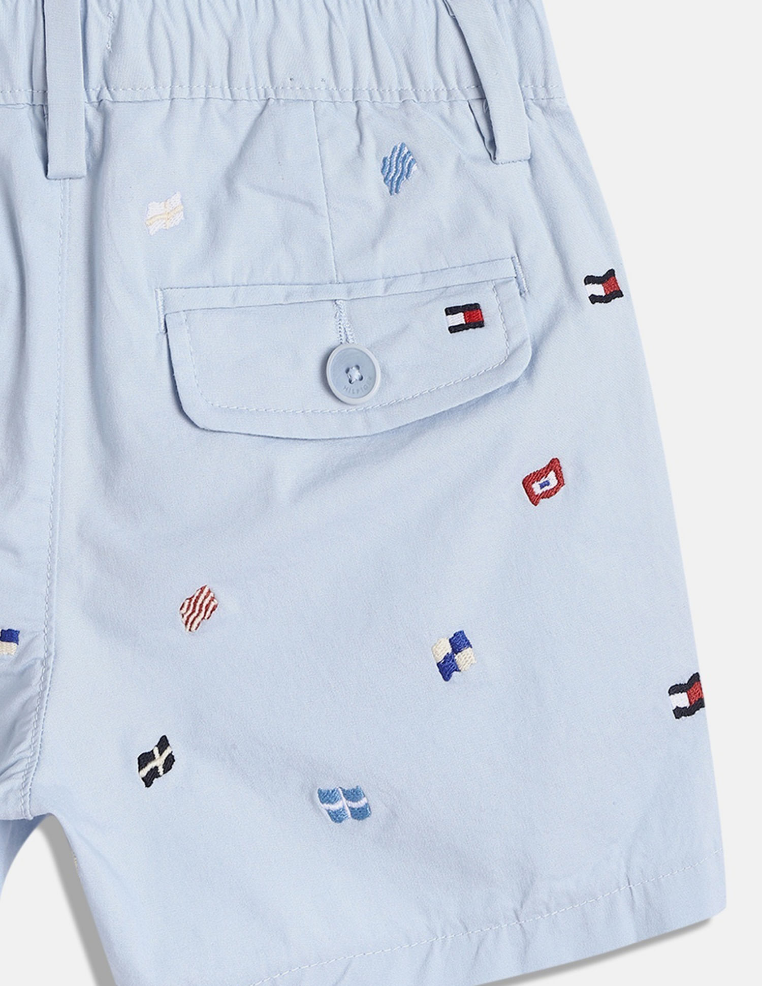 Tommy Hilfiger Kids Boys Printed Regular-Fit Cotton Shorts