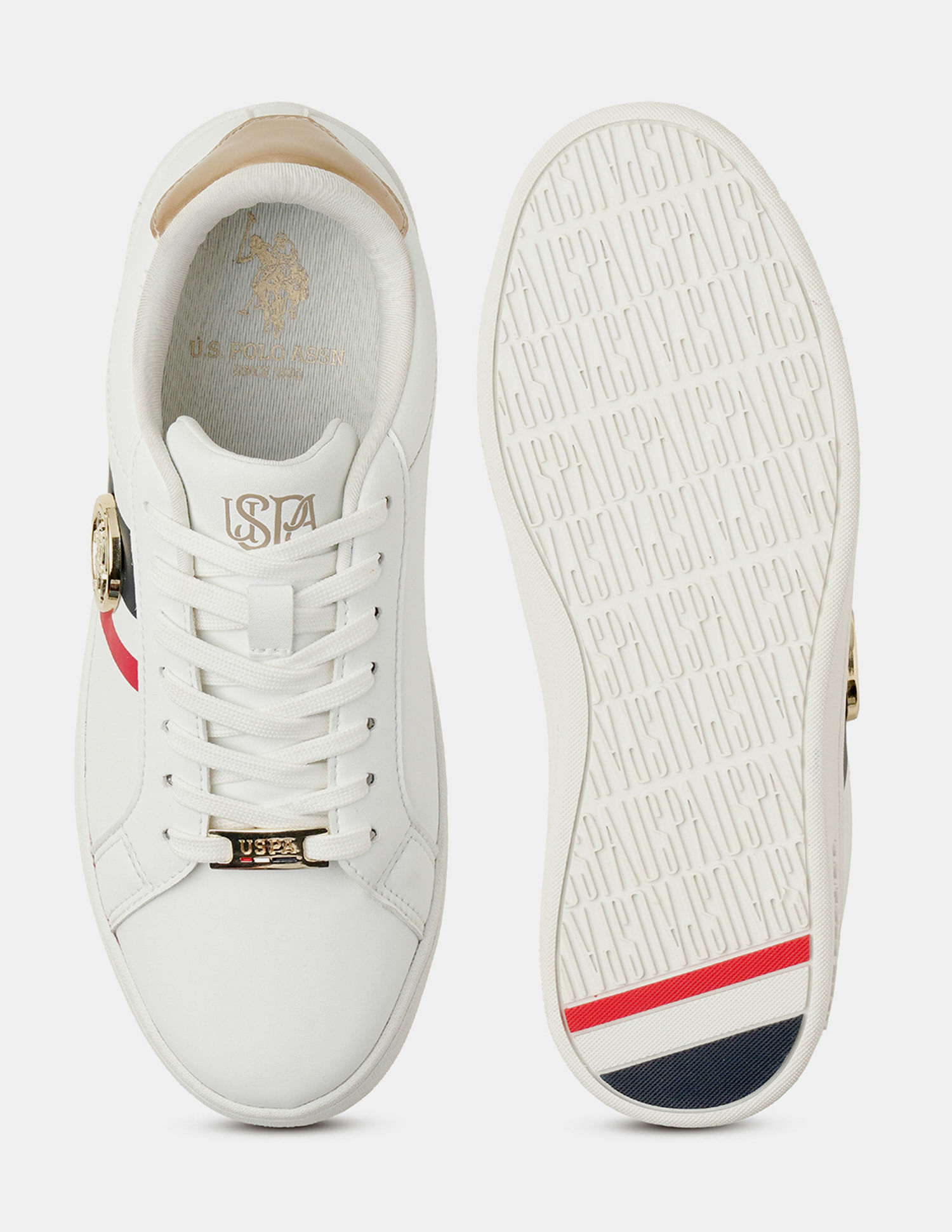 U.S. Polo Assn. Women Women Emery 3.0 Colour Blocked Sneakers