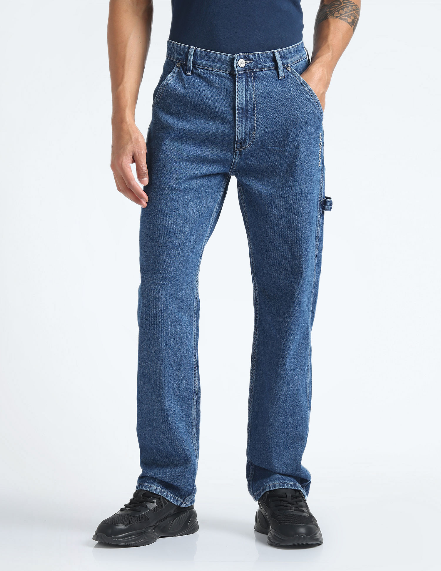 Flying Machine Cobain 90's Loose Fit Jeans