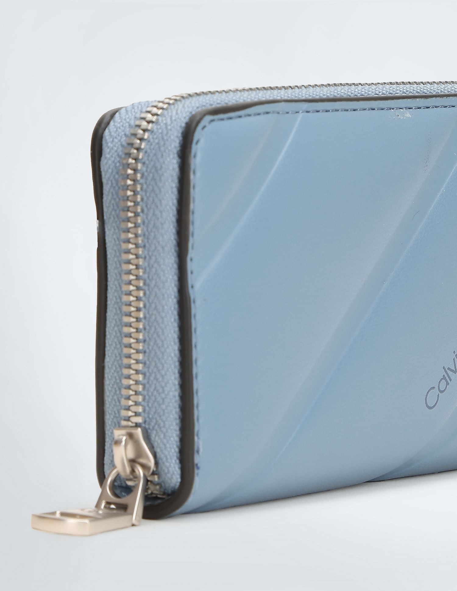 Calvin klein wallet blue best sale