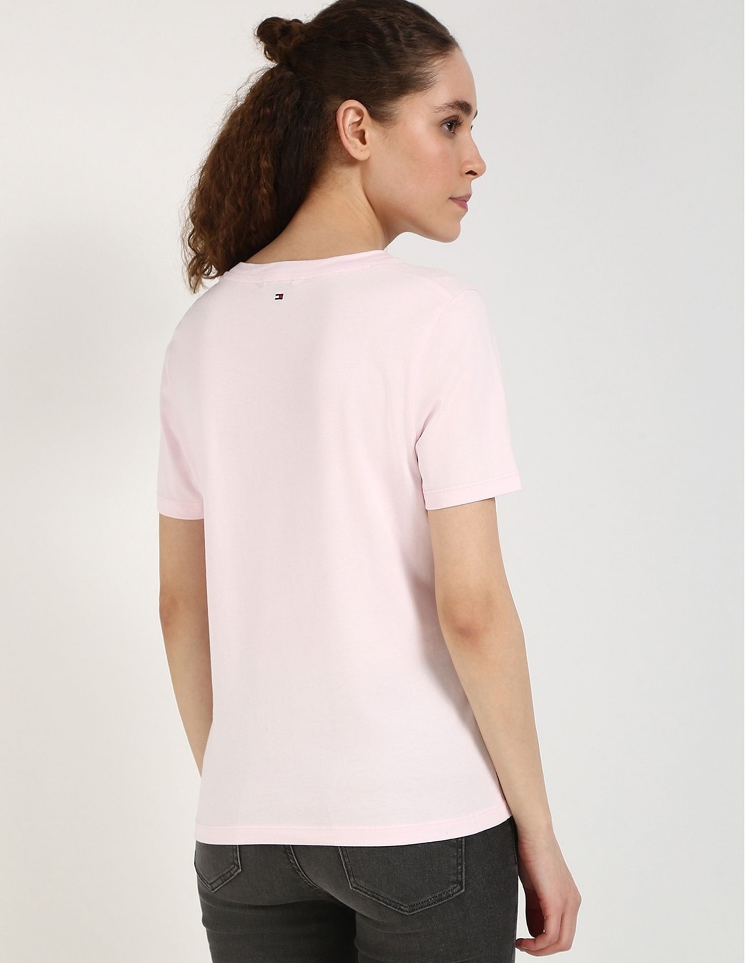 Tommy Hilfiger Solid Regular-Fit Cotton T-Shirt