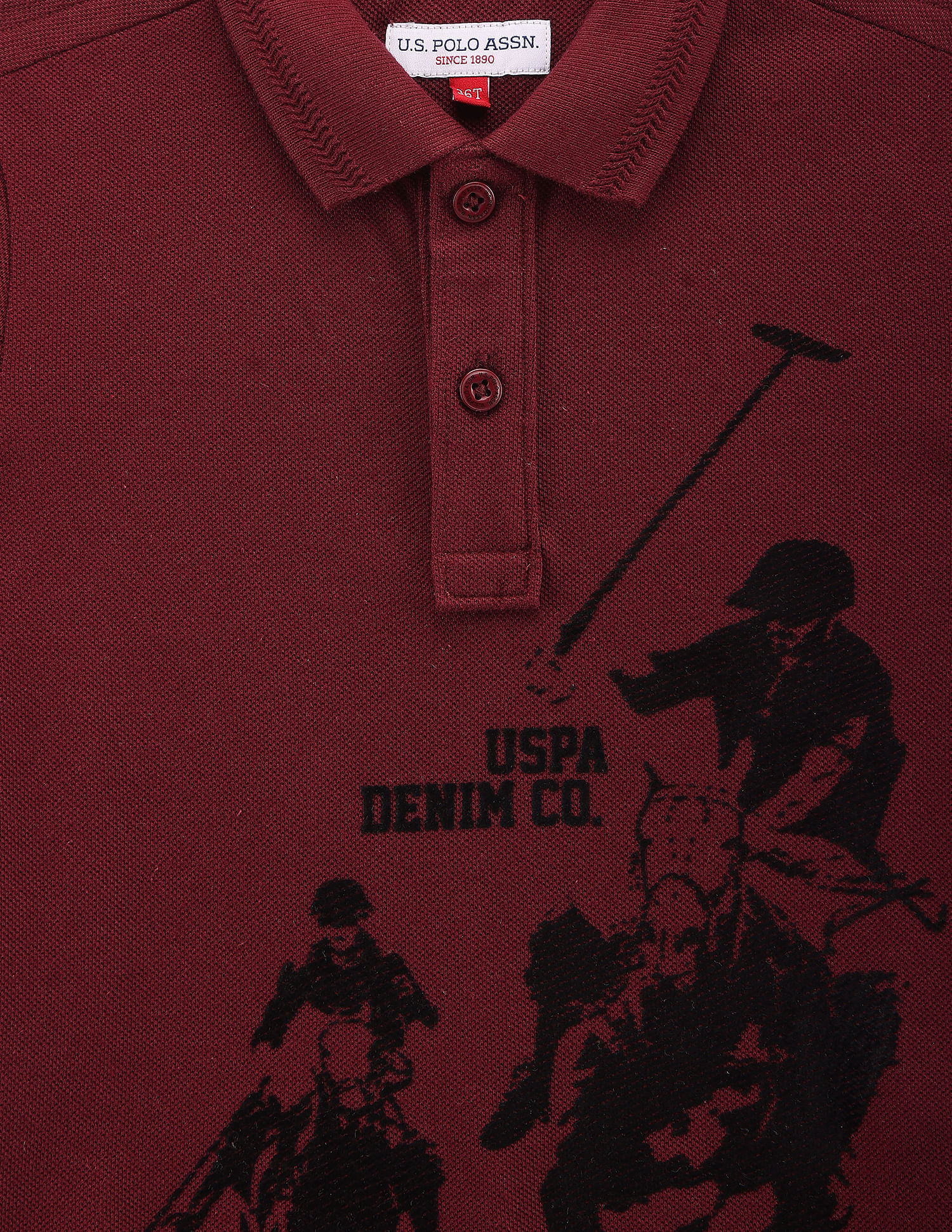 U.S. Polo Assn. Kids Boys Graphic Print Polo Shirt