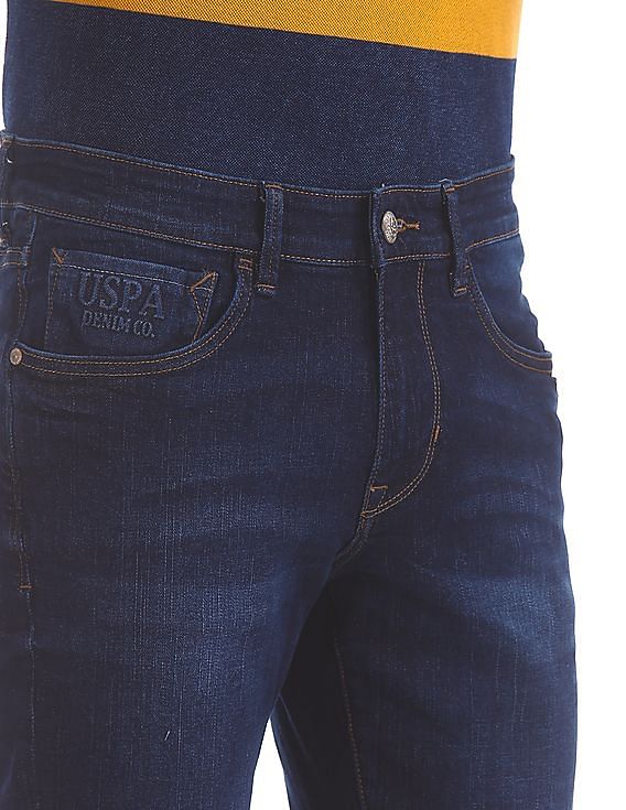 U.S. Polo Assn. Denim Co. Brandon Slim Tapered Fit Blue Jeans
